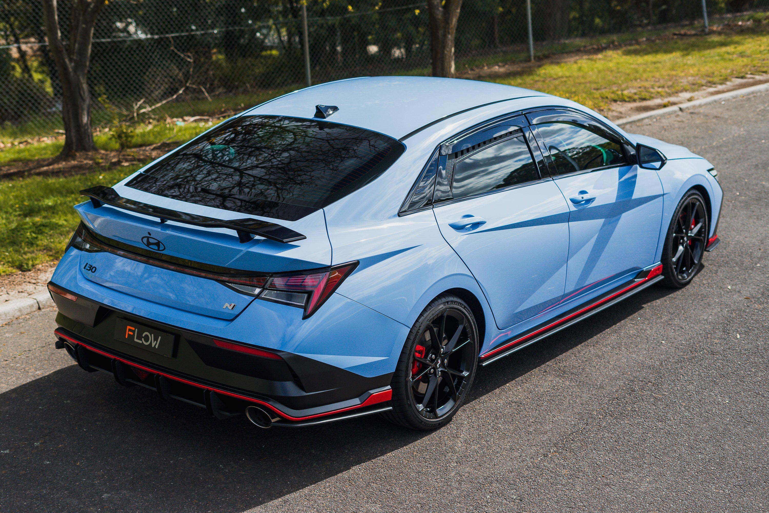 CN7 V2 i30N Sedan FL 2024+ Rear Window Vents (Pair)
