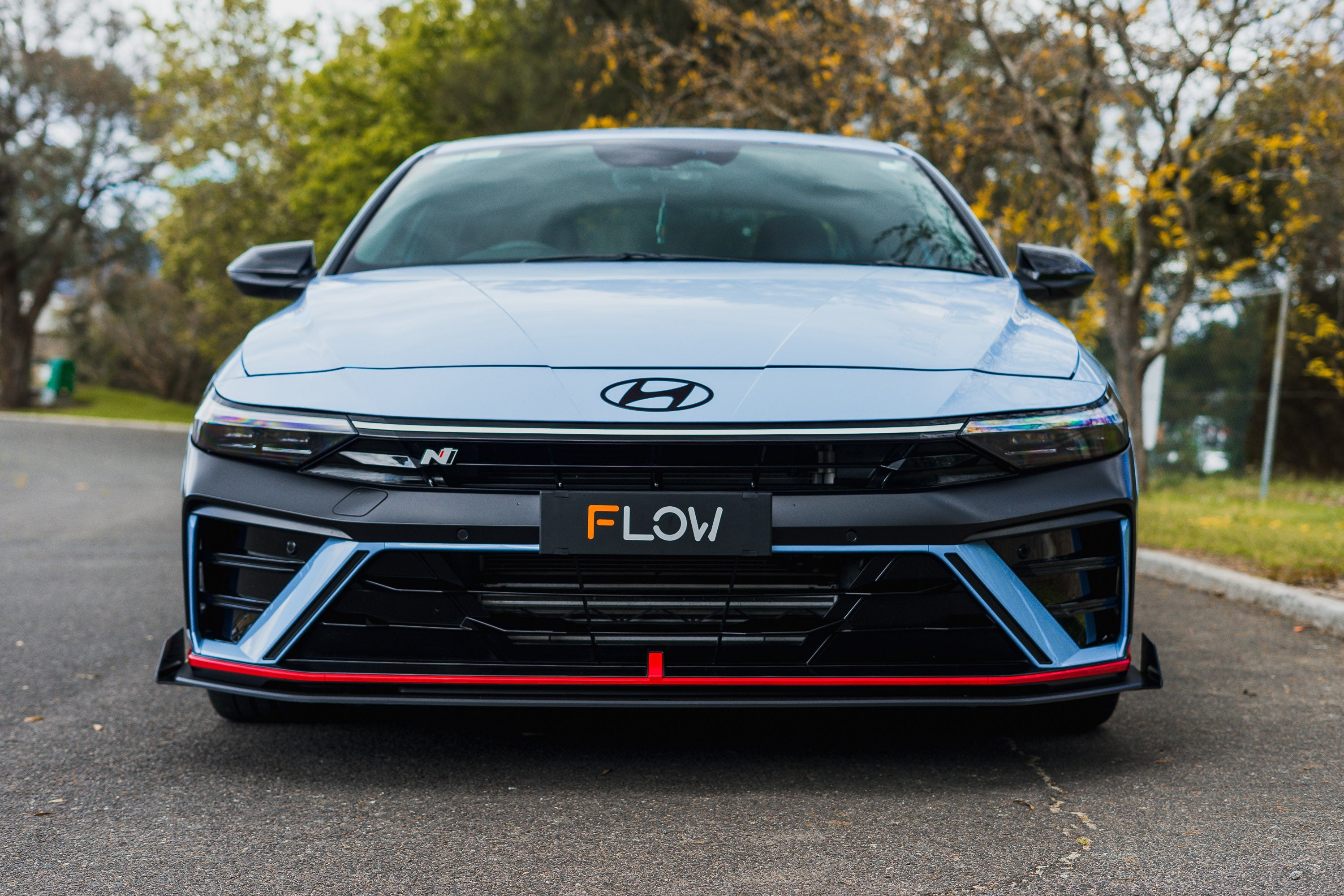 CN7 V2 Elantra N Sedan Facelift V2 - 2024+ Front Lip Splitter Winglets (Pair)