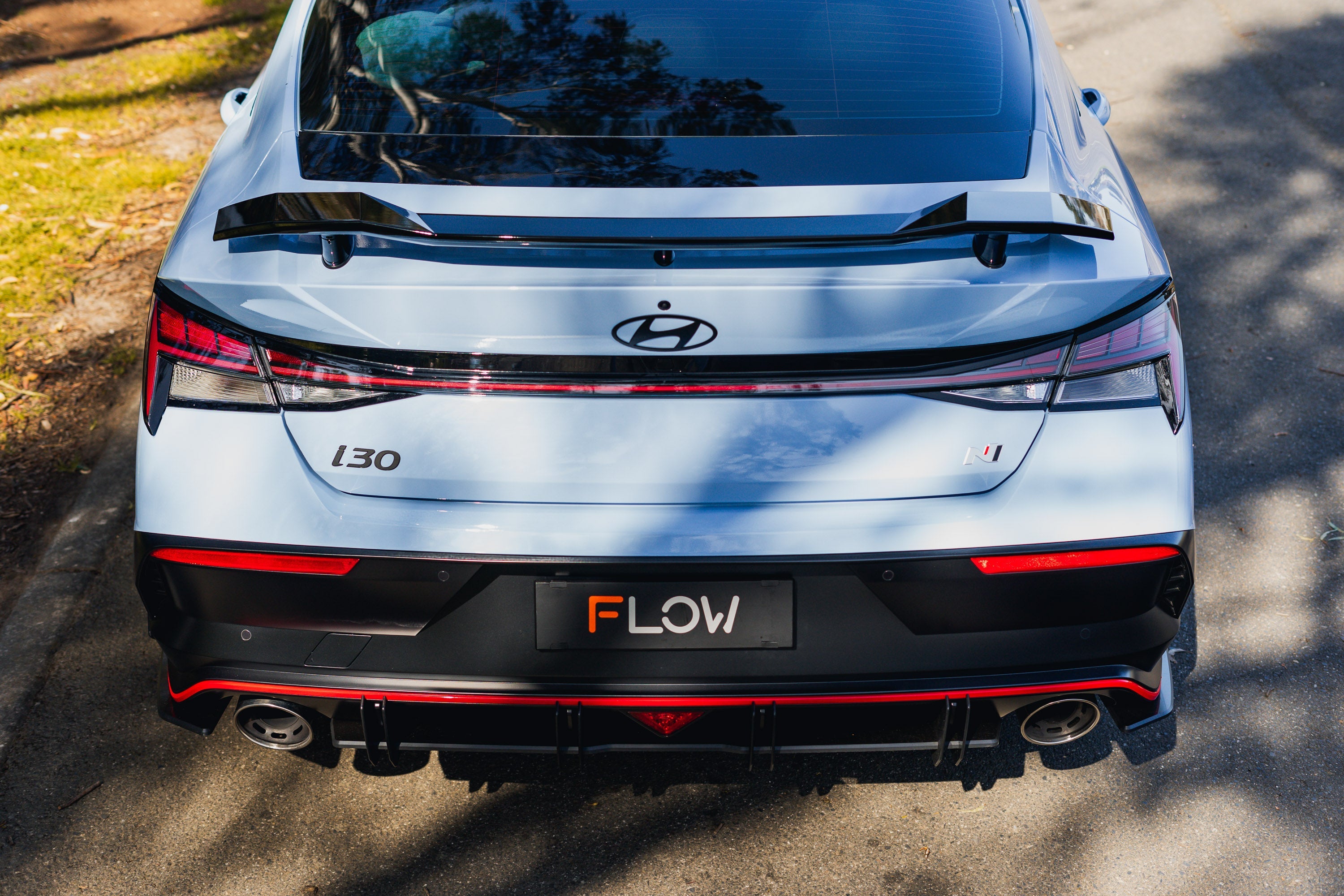 CN7 V2 Elantra N Sedan Facelift V2 - 2024+ Flow-Lock Rear Diffuser
