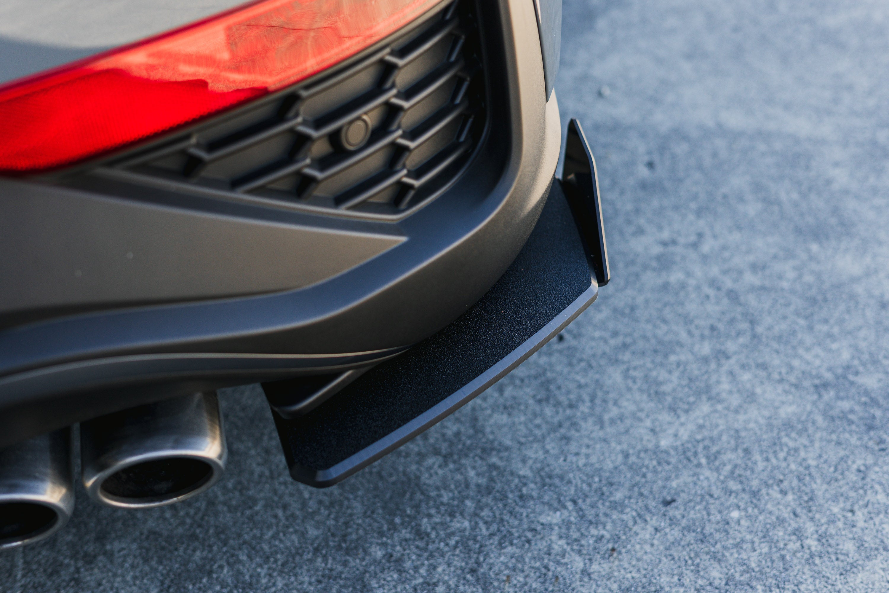 DISCONTINUED SANDED MATTE FINISH - i30N PD FL / i30N PDe V6 FL / N-Line Hatch PDe.V6 FLÂ 2024+ Rear Spats (Pair)