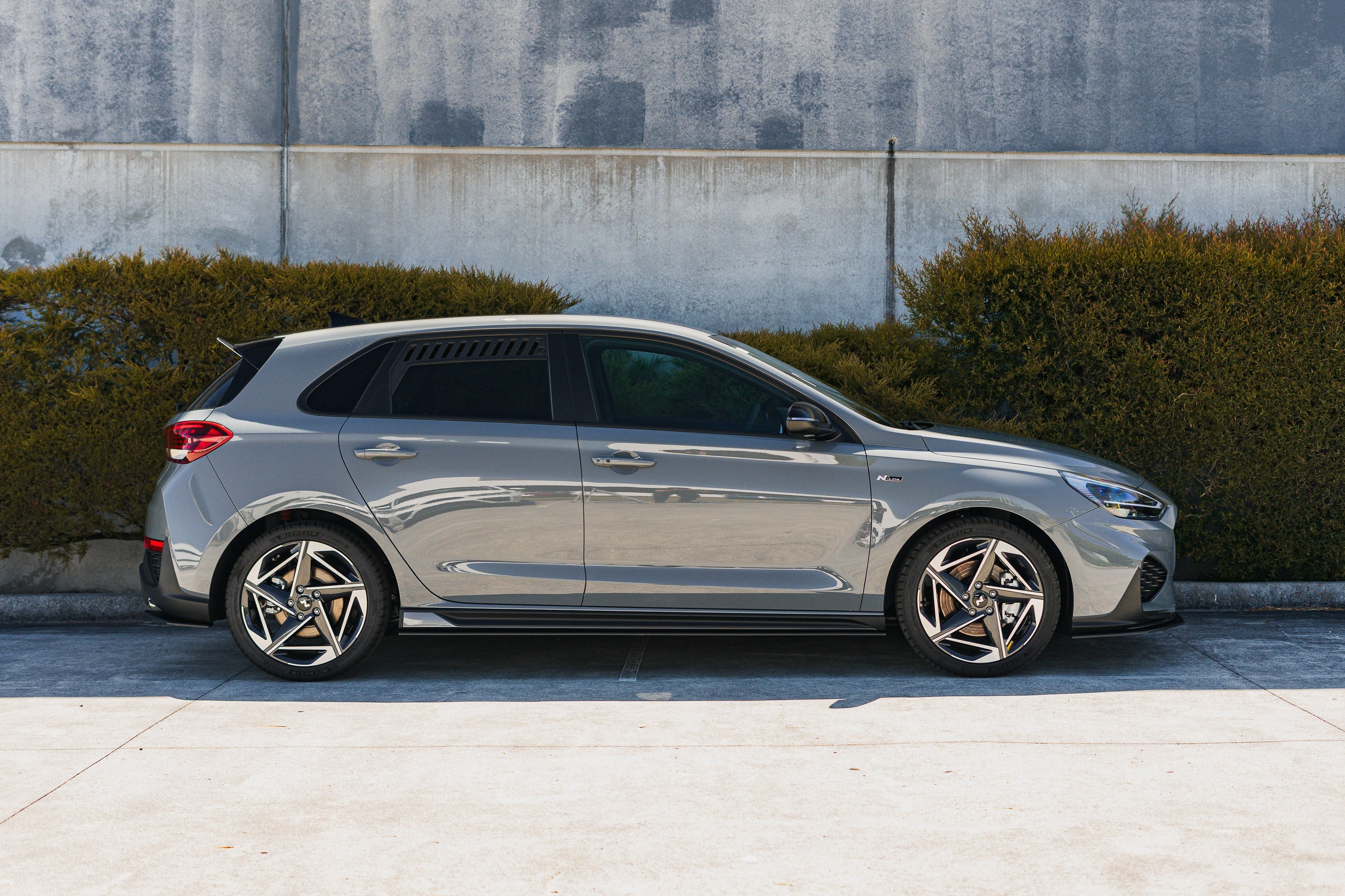 i30N-Line Hatch PDe.V6 FL 2024+ Side Skirt Splitters (Pair)