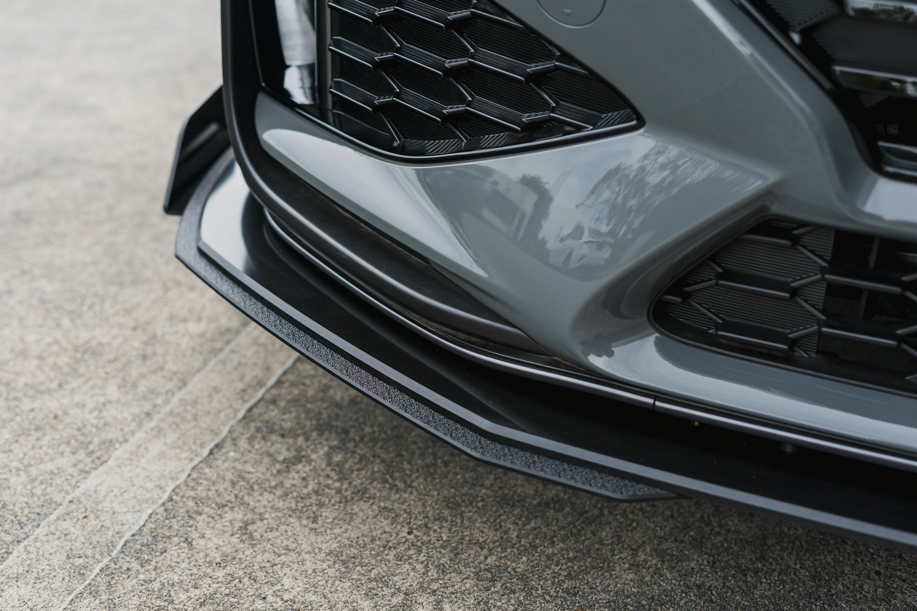 i30N-Line Hatch PDe.V6 FLÂ 2024+ Front Lip Splitter Extensions (Pair)