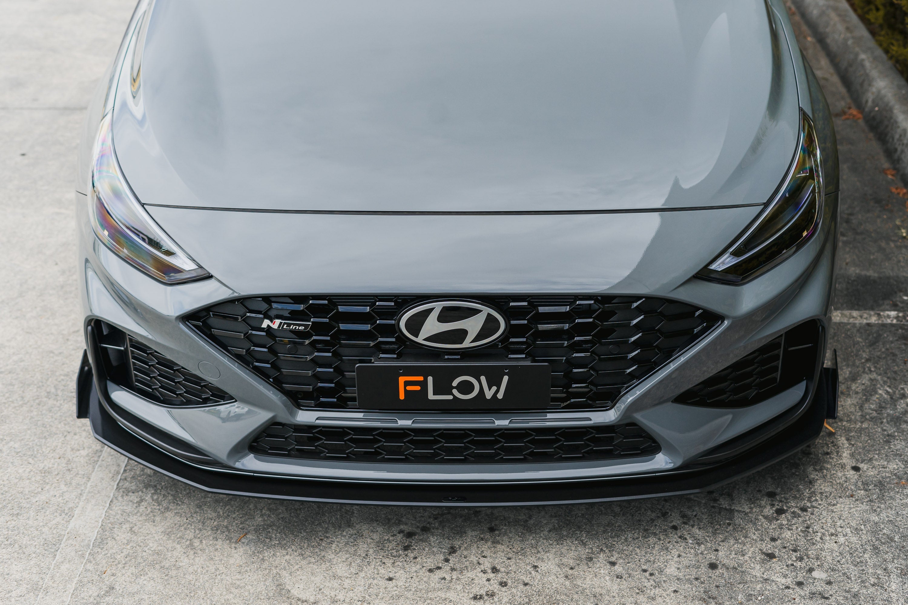 i30N-Line Hatch PDe.V6 FLÂ 2024+ Front Lip Splitter Winglets (Pair)