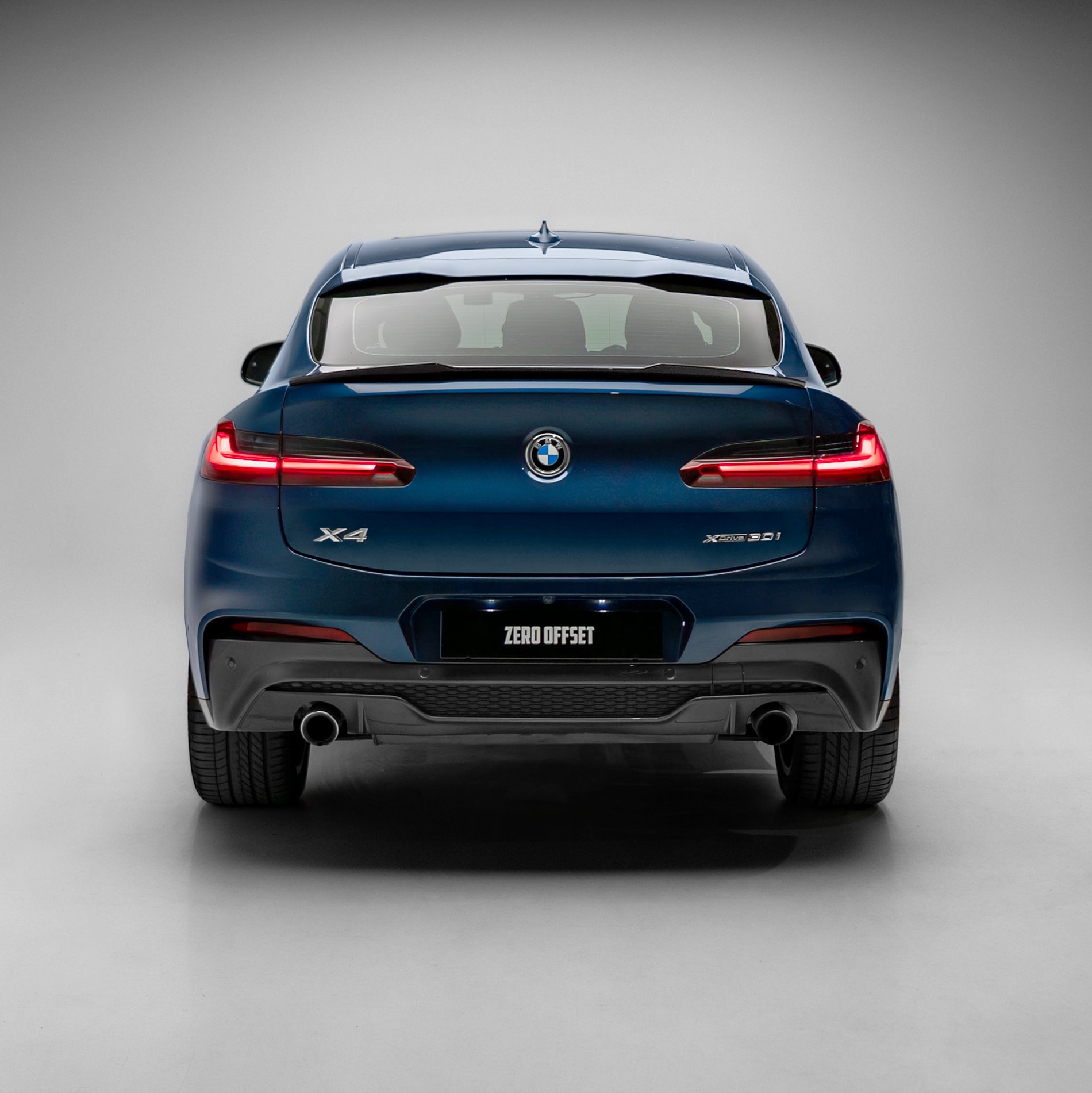 M Performance Style Pre Pregged Dry Carbon Fiber Spoiler for BMW X4 G02 / X4M F98 2019+