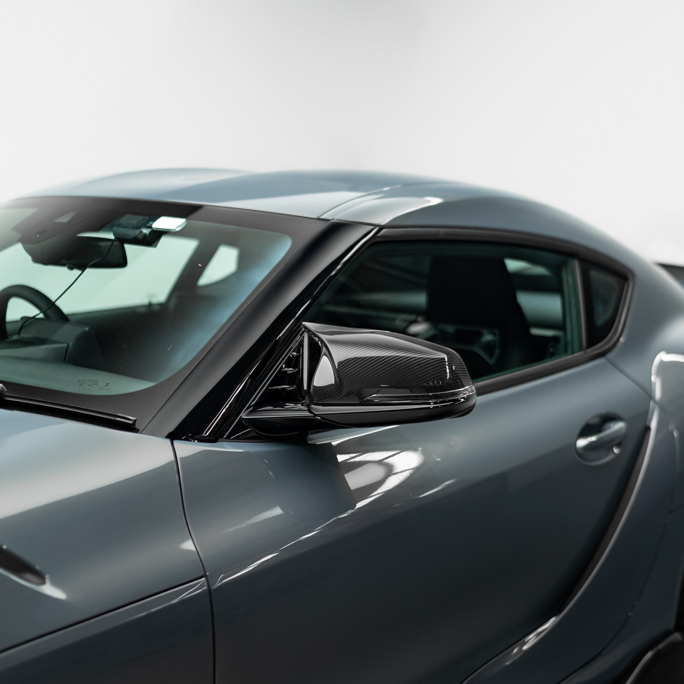 M Performance Style Pre Pregged Dry Carbon Fiber Mirror Caps for BMW 1/2 Series X1/X2/Z4 F39 F40 F44 F48 G29 & Toyota Supra A90