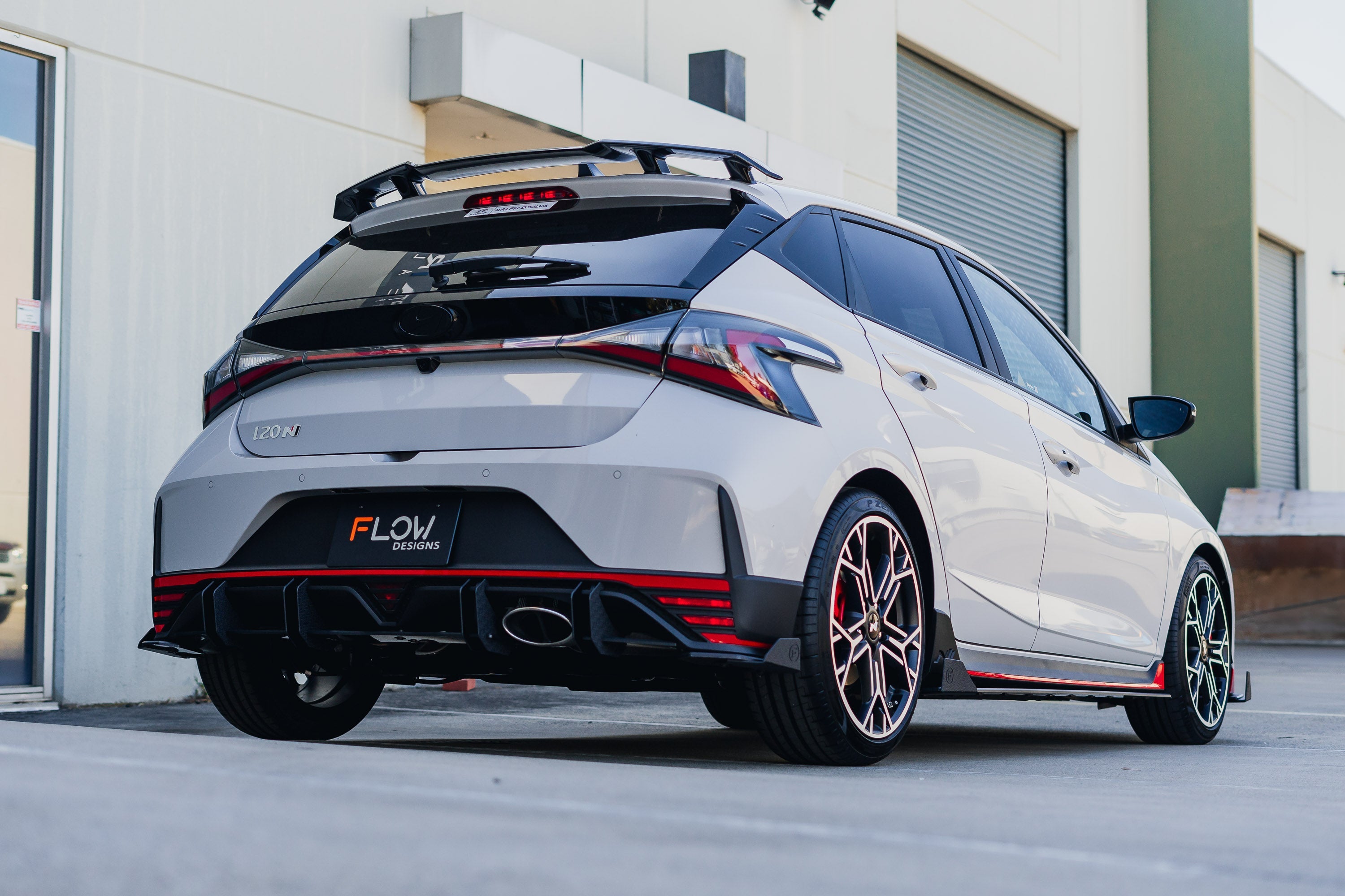 DEMO STOCK - i20 N BC3 Facelift - Rear Spats (Pair) - GLOSS BLACK