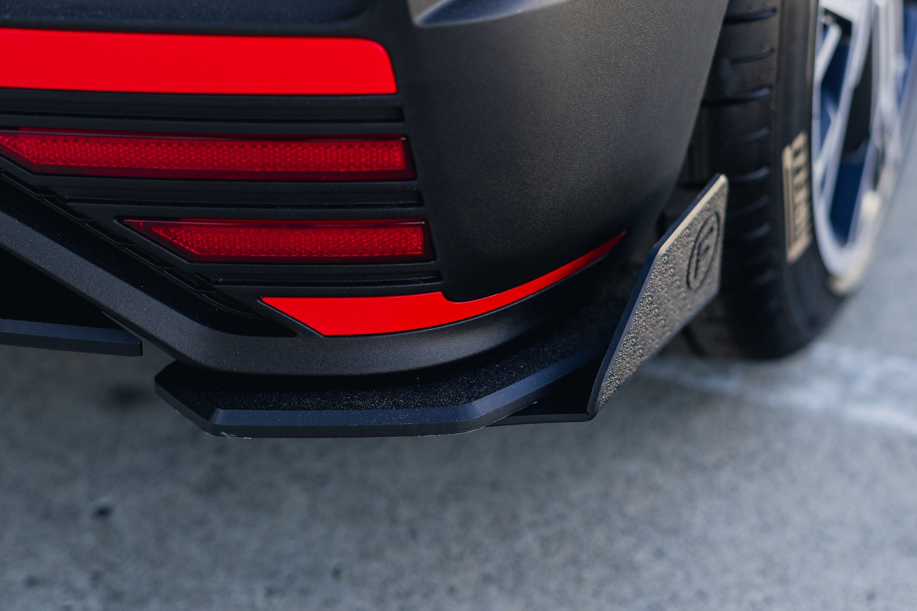 DEMO STOCK - i20 N BC3 Pre-Facelift / Facelift - Flow-Lock Rear Diffuser - GLOSS BLACK