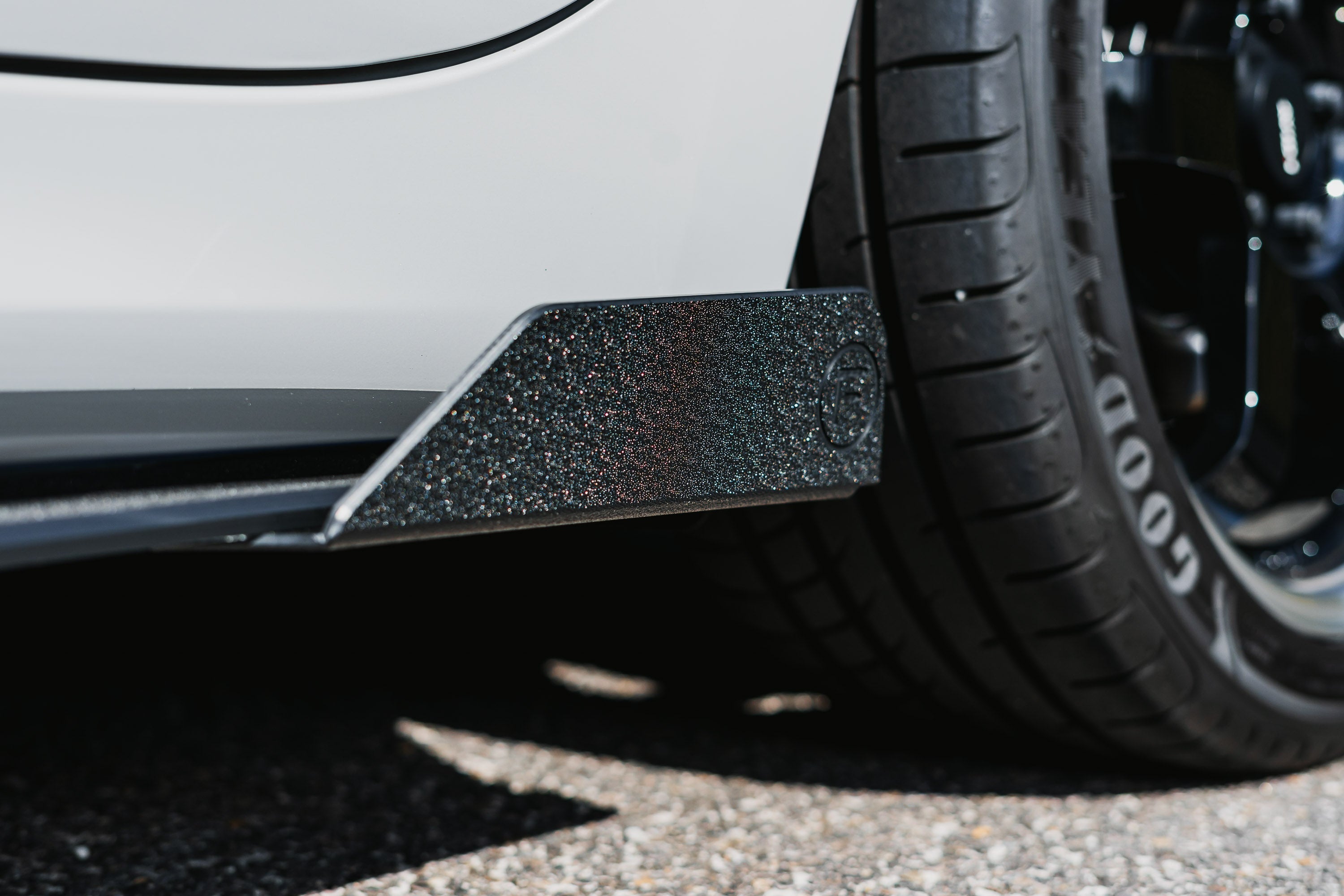 Hyundai CN7 V2 i30 N-Line Sedan FL 2025 Side Skirt Splitter Winglets (Pair)