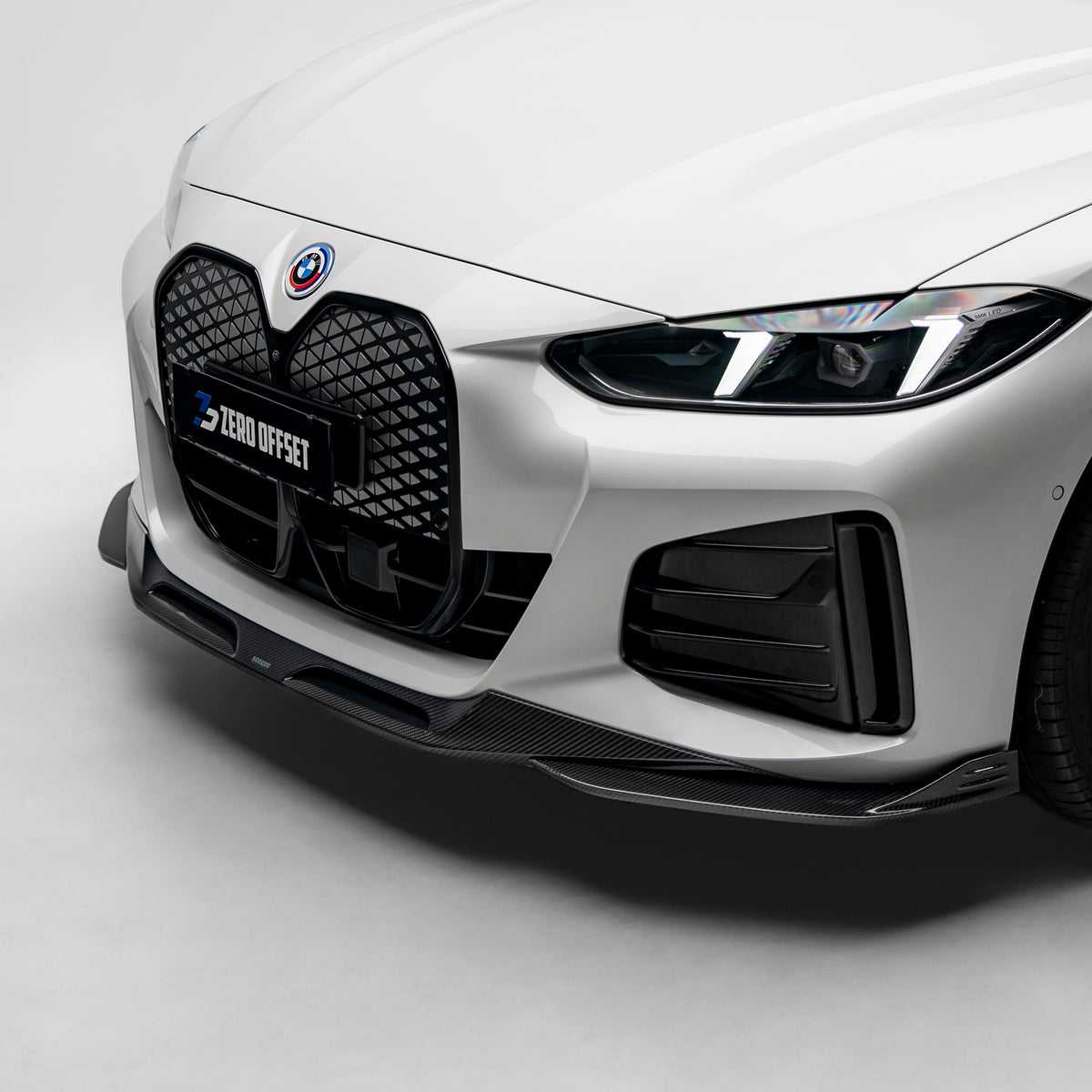 Sooqoo Pre Pregged Dry Carbon Fiber Front Lip for BMW 4 Series G26 2021+