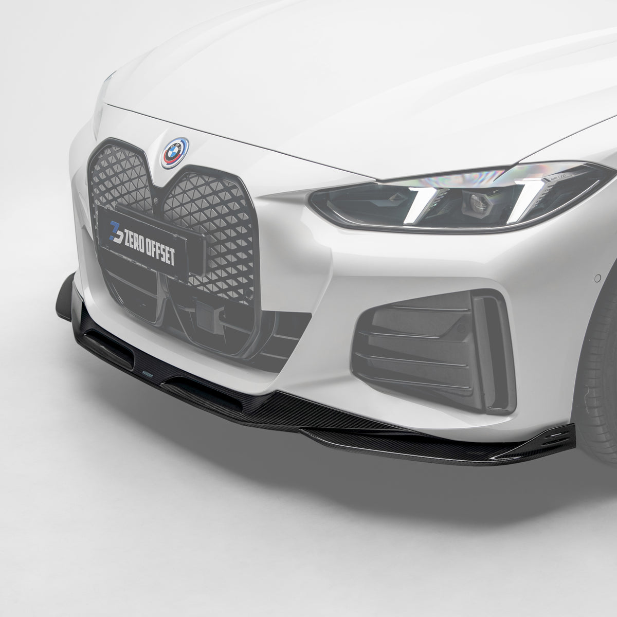Sooqoo Pre Pregged Dry Carbon Fiber Front Lip for BMW 4 Series G26 2021+