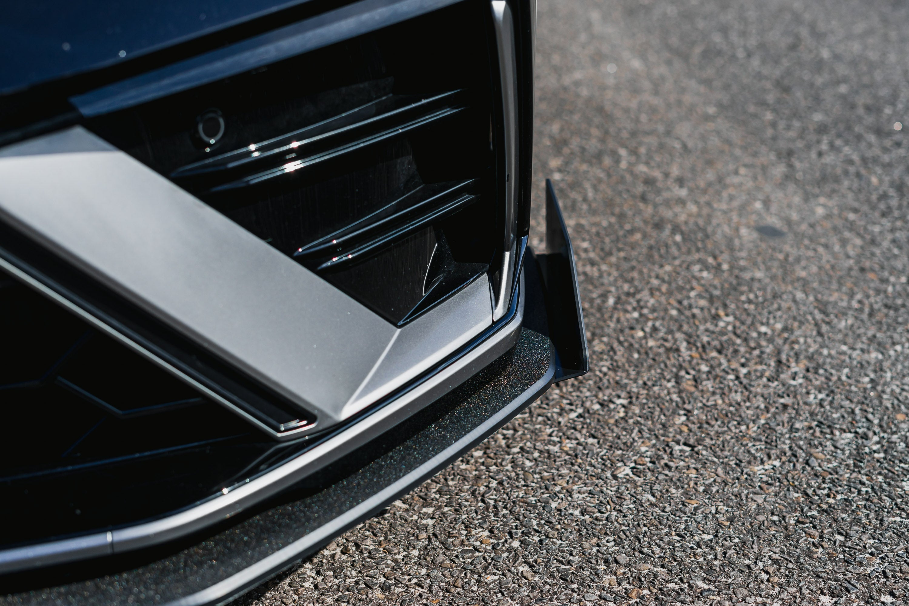 Hyundai CN7 V2 i30 N-Line Sedan FL 2025 Front Lip Splitter & Mounting Brackets (Pair)