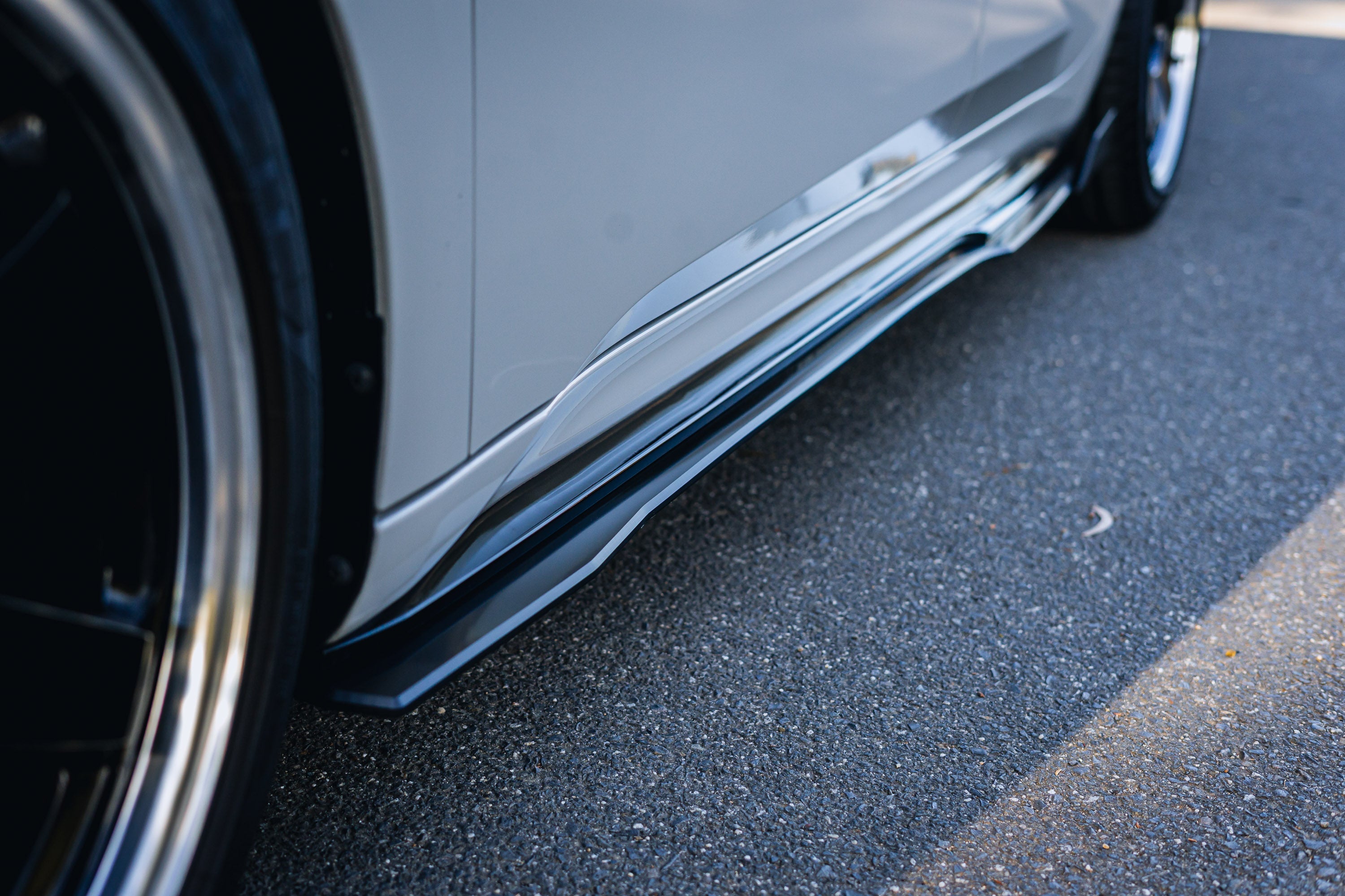 Hyundai CN7 V2 i30 N-Line Sedan FL 2025 Side Skirt Splitter Winglets (Pair)