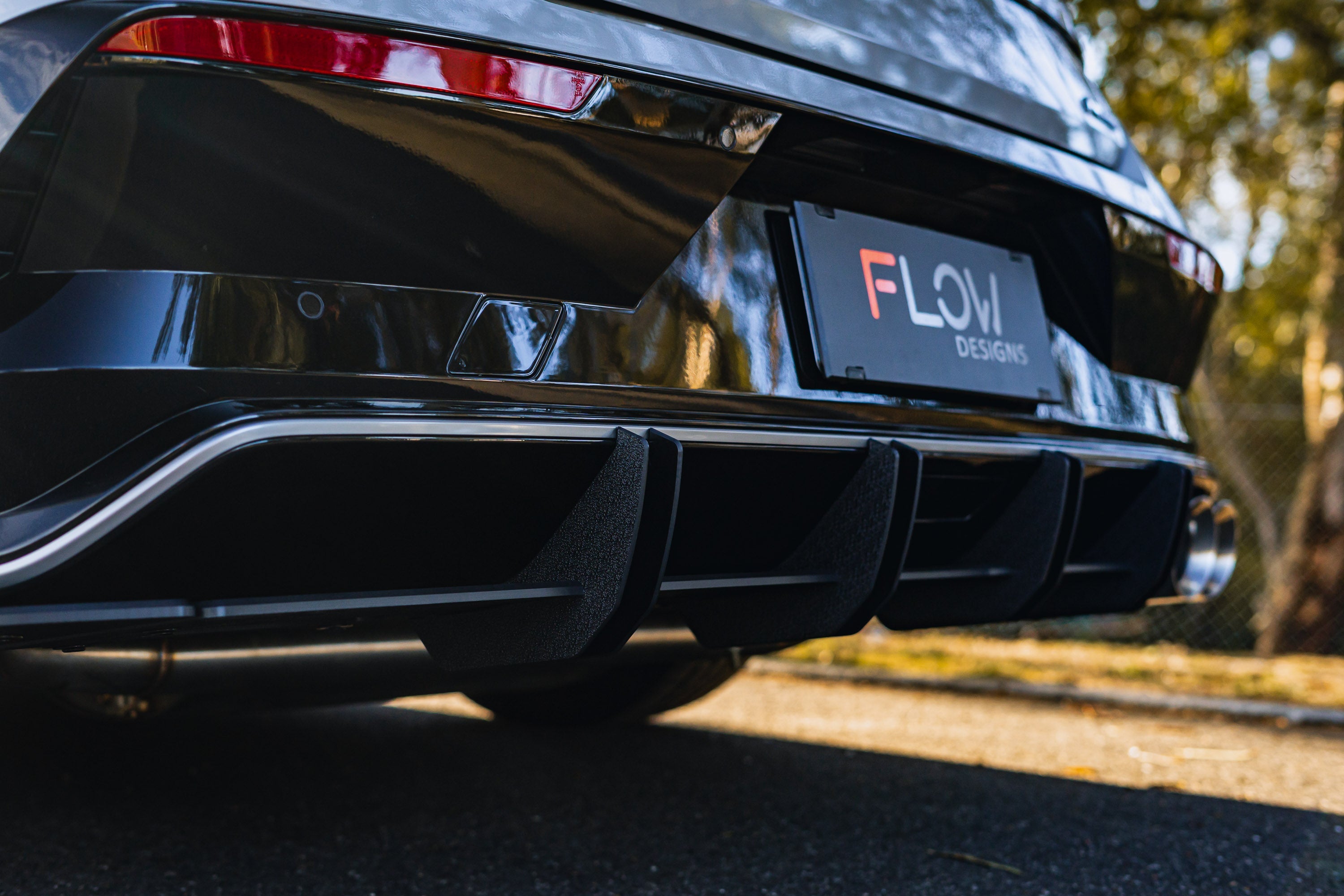 Hyundai CN7 V2 i30 N-Line Sedan FL 2025 Flow-Lock Rear Diffuser