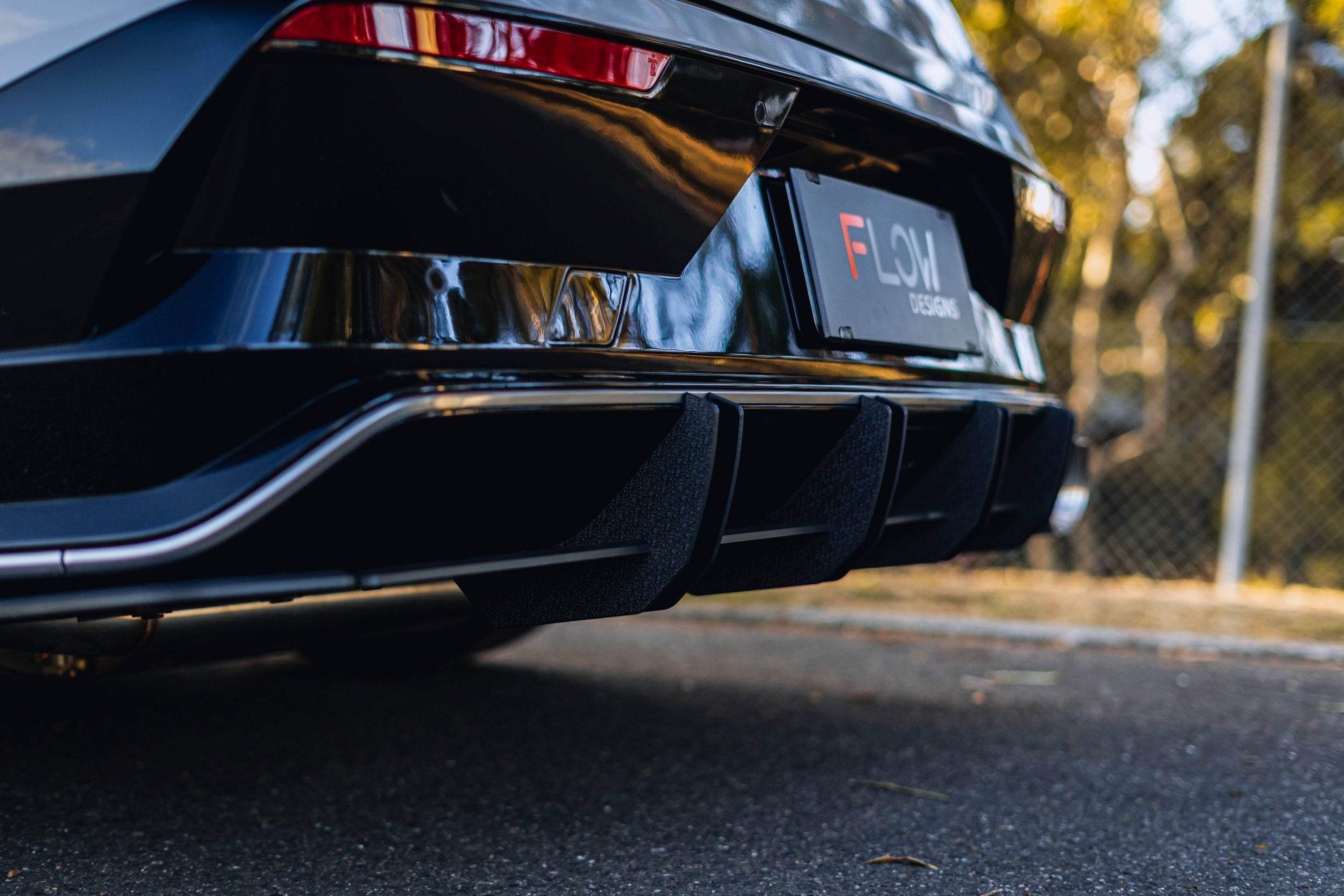 Hyundai CN7 V2 i30 N-Line Sedan FL 2025 Flow-Lock Rear Diffuser