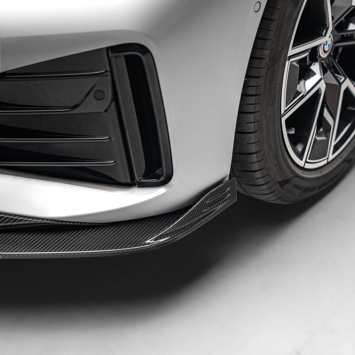 Sooqoo Pre Pregged Dry Carbon Fiber Front Lip for BMW 4 Series G26 2021+