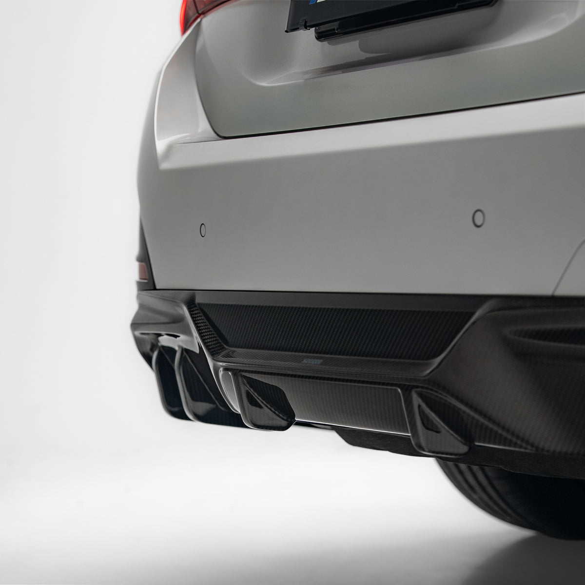Sooqoo Pre Pregged Dry Carbon Fiber Diffuser for BMW i4 Series G26 2021+