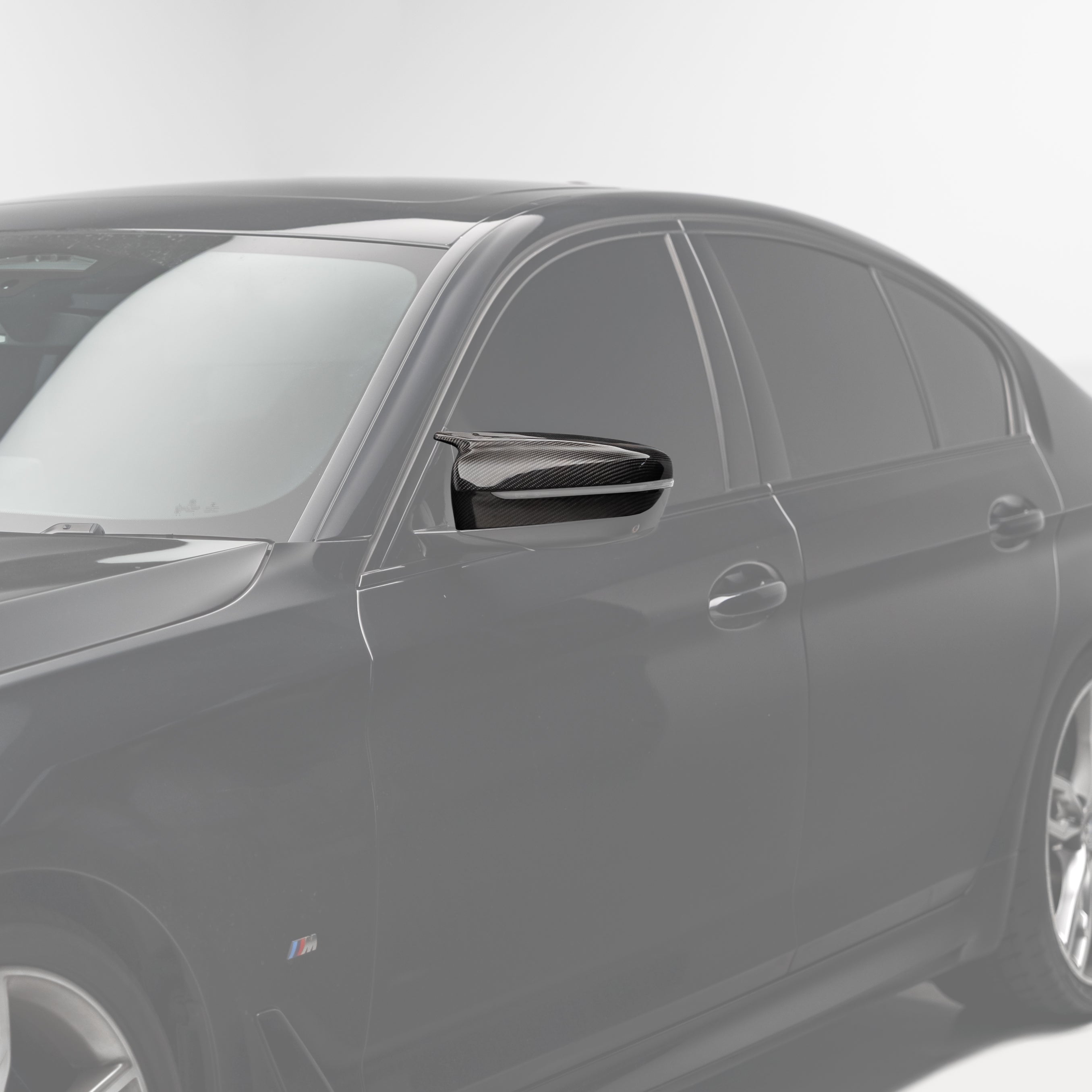 M Performance Style Carbon Mirror Caps for BMW 5 Series G30 G31 / 8 Series G14 G15 G16