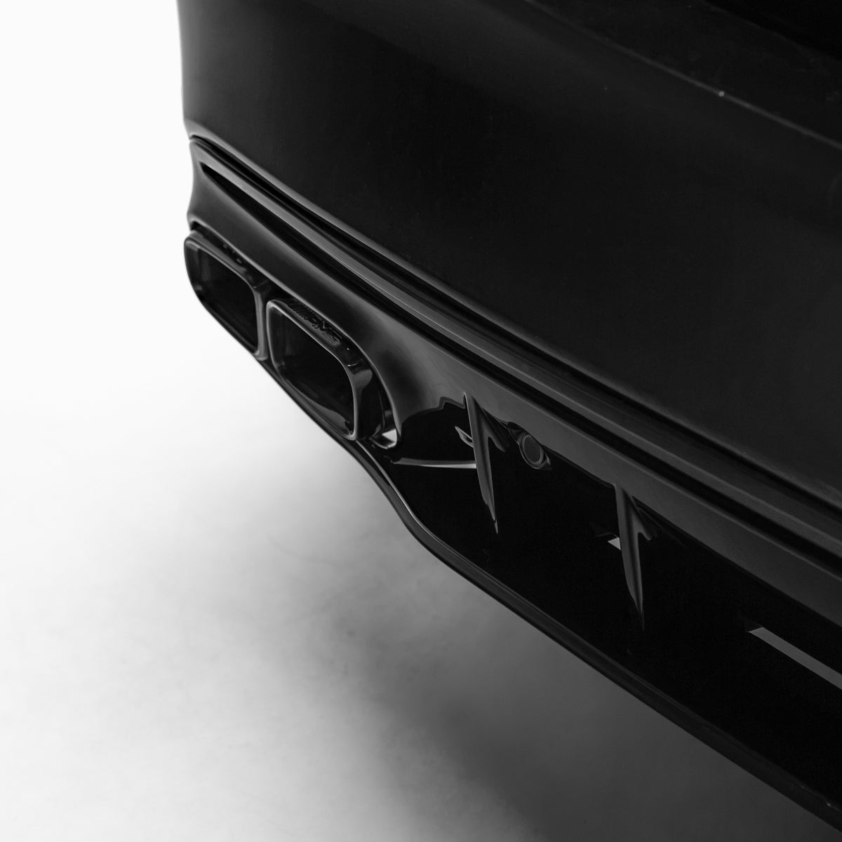 AMG Style Rear Diffuser & Exhaust Tips for Mercedes-Benz C Class W205 Sedan / S205 Wagon 2019-2022