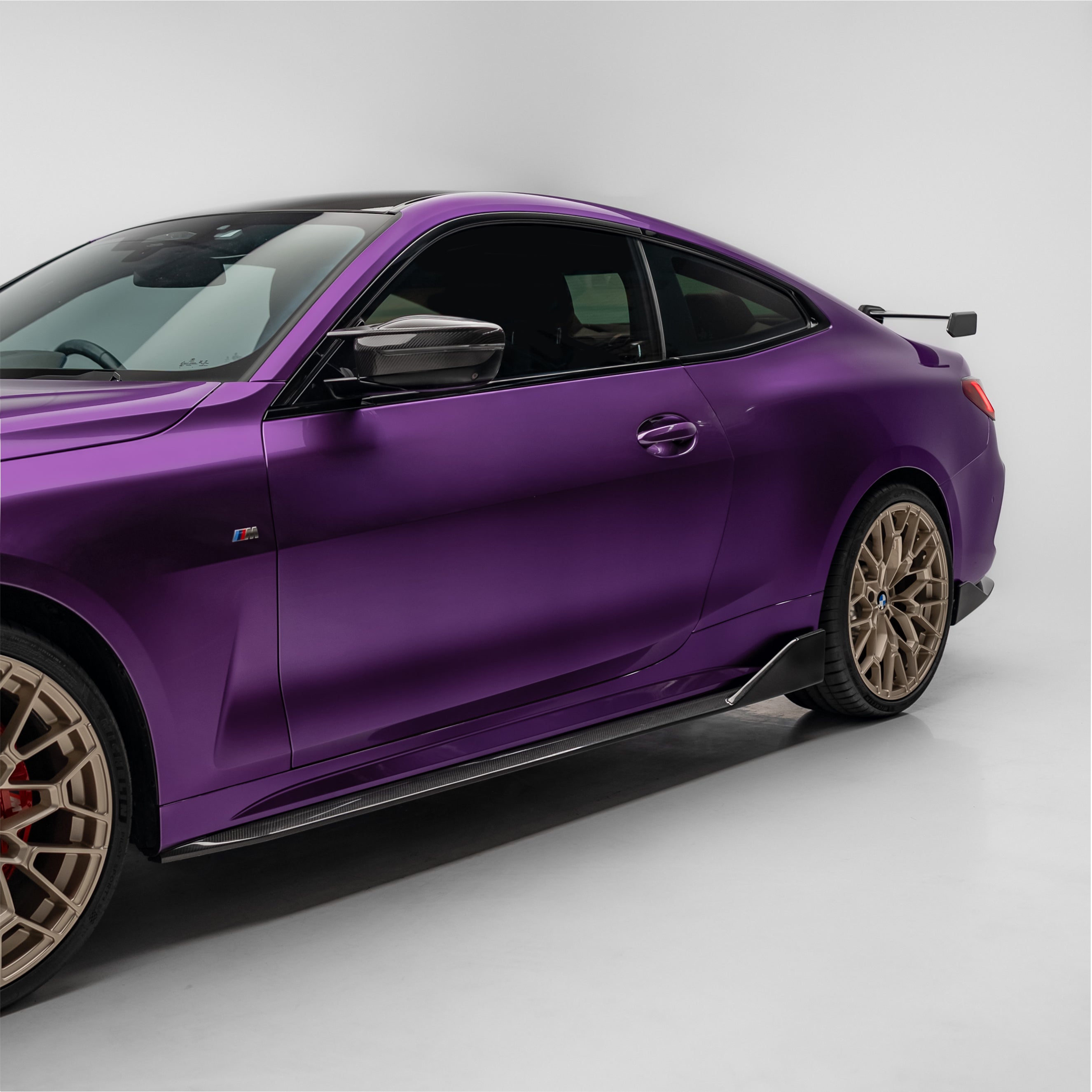 M Performance Style Pre Pregged Dry Carbon Mirror Caps for BMW 2/3/4 Series G42 G20 G21 G20 G22 G23 G26