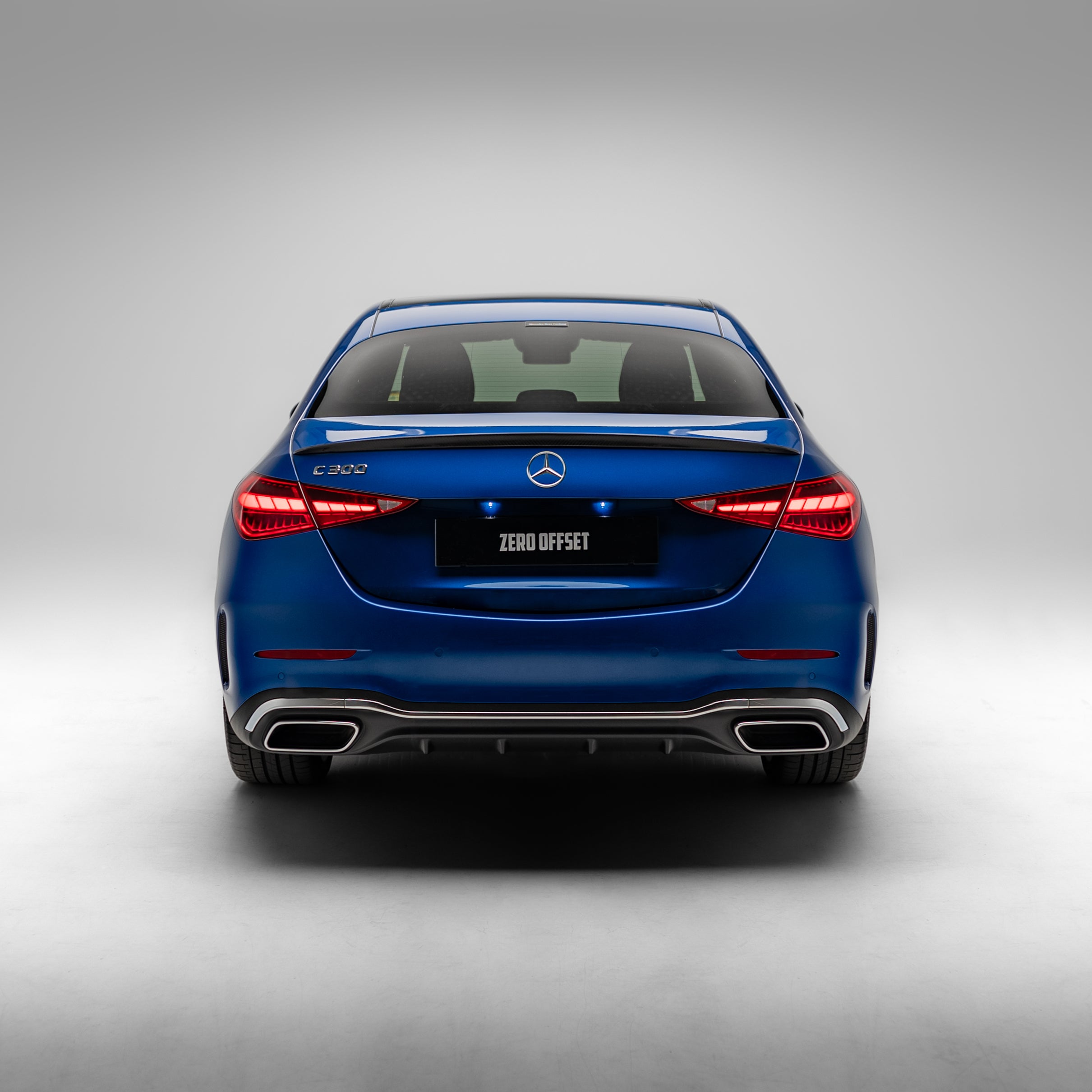 OEM Style Pre Pregged Dry Carbon Fiber Spoiler for Mercedes-Benz  C Class W206 Sedan 2021+