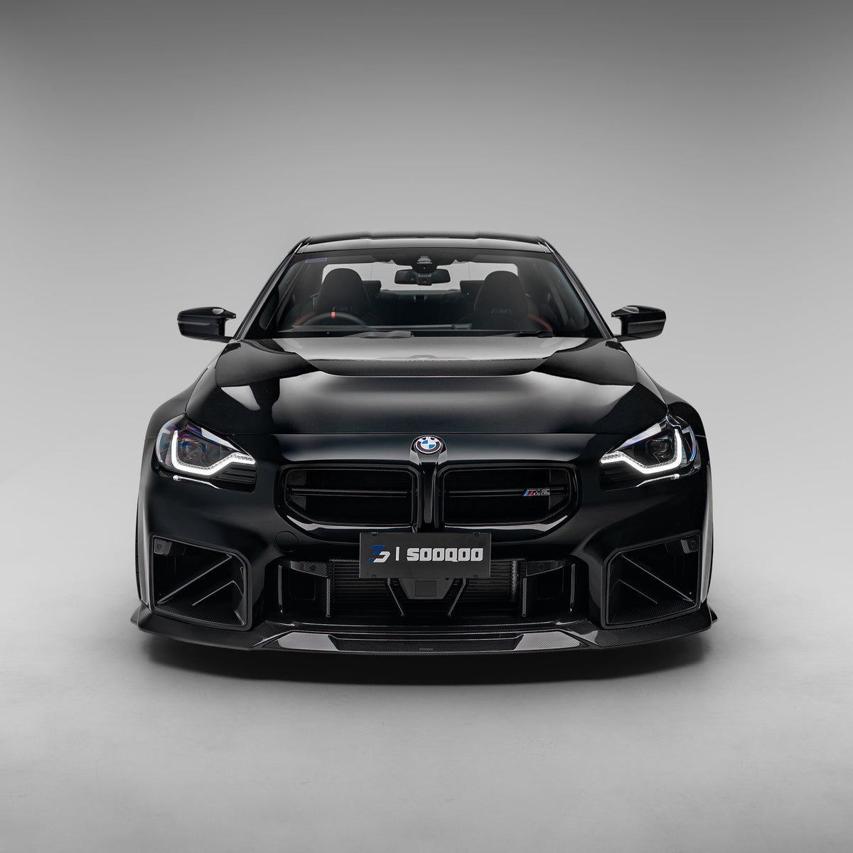 Sooqoo Type C Pre Pregged Dry Carbon Fiber Front Grille for BMW M2 G87 2023+