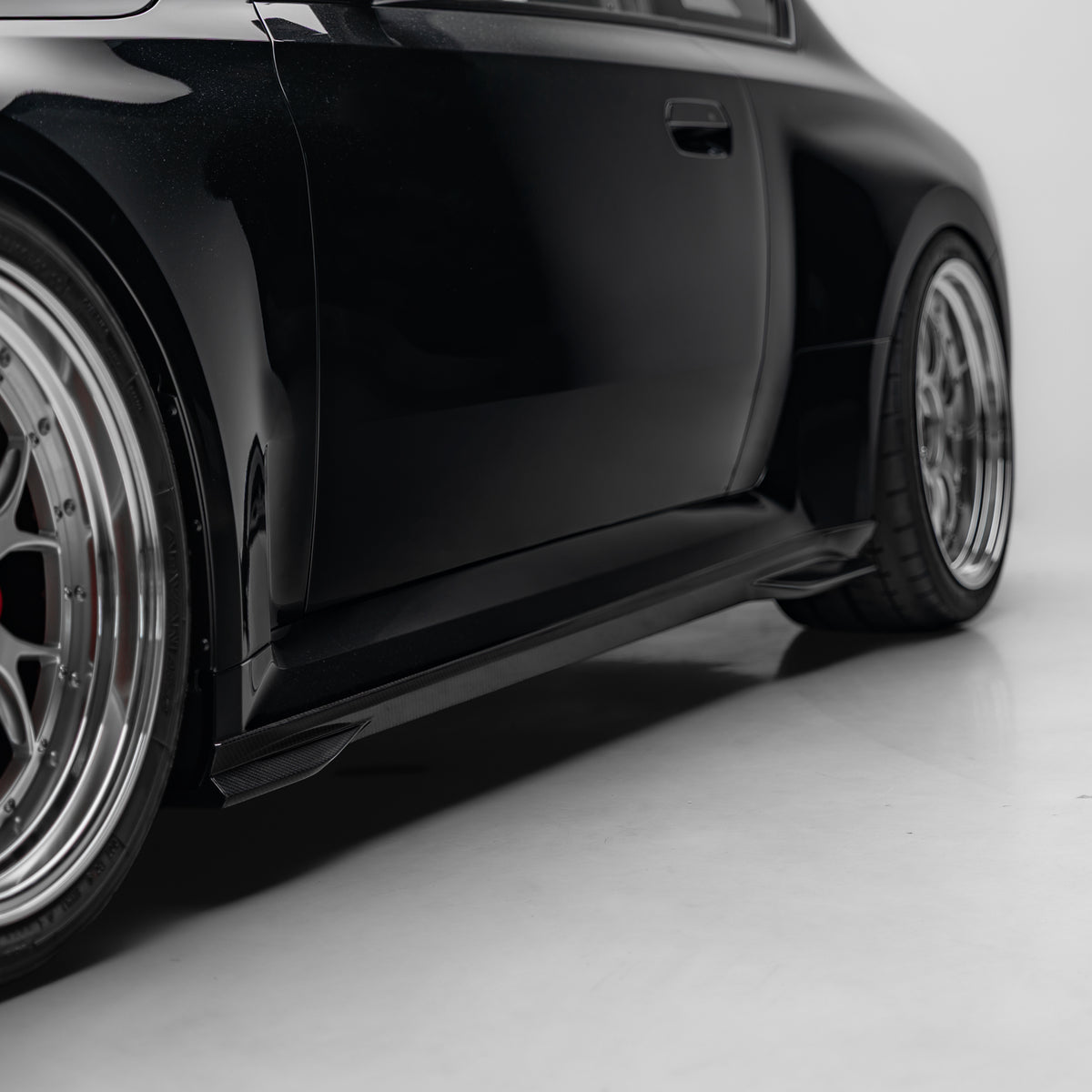 Sooqoo Pre Pregged Dry Carbon Fiber Side Skirts for BMW M2 G87 2023+