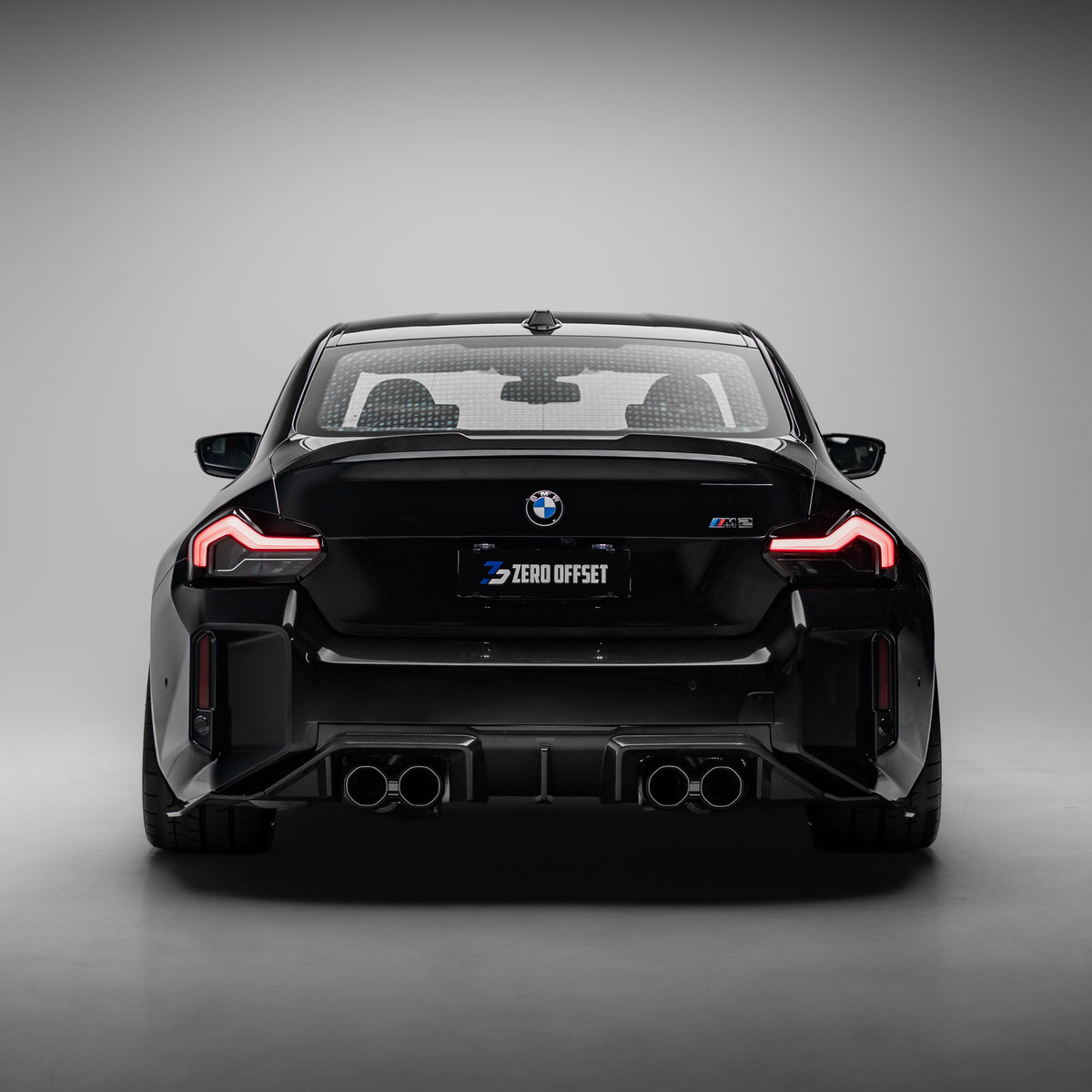 Sooqoo Pre Pregged Dry Carbon Fiber Rear Diffuser Type B for BMW M2 G87 2023+