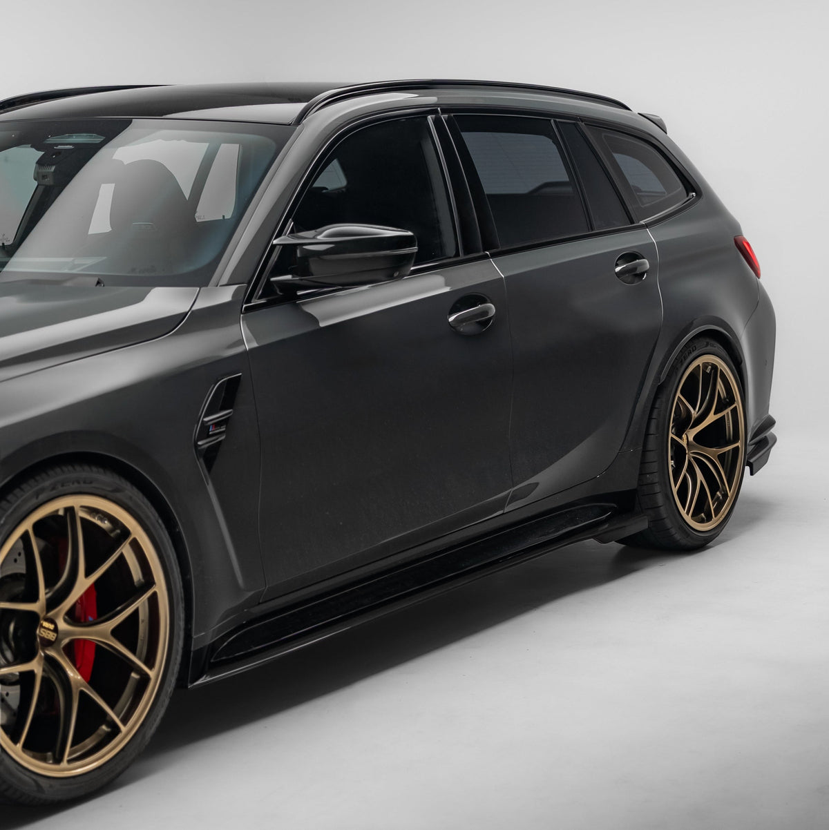 BMW G80 G81 M3 Dry Carbon Fiber Side Skirts 2020+