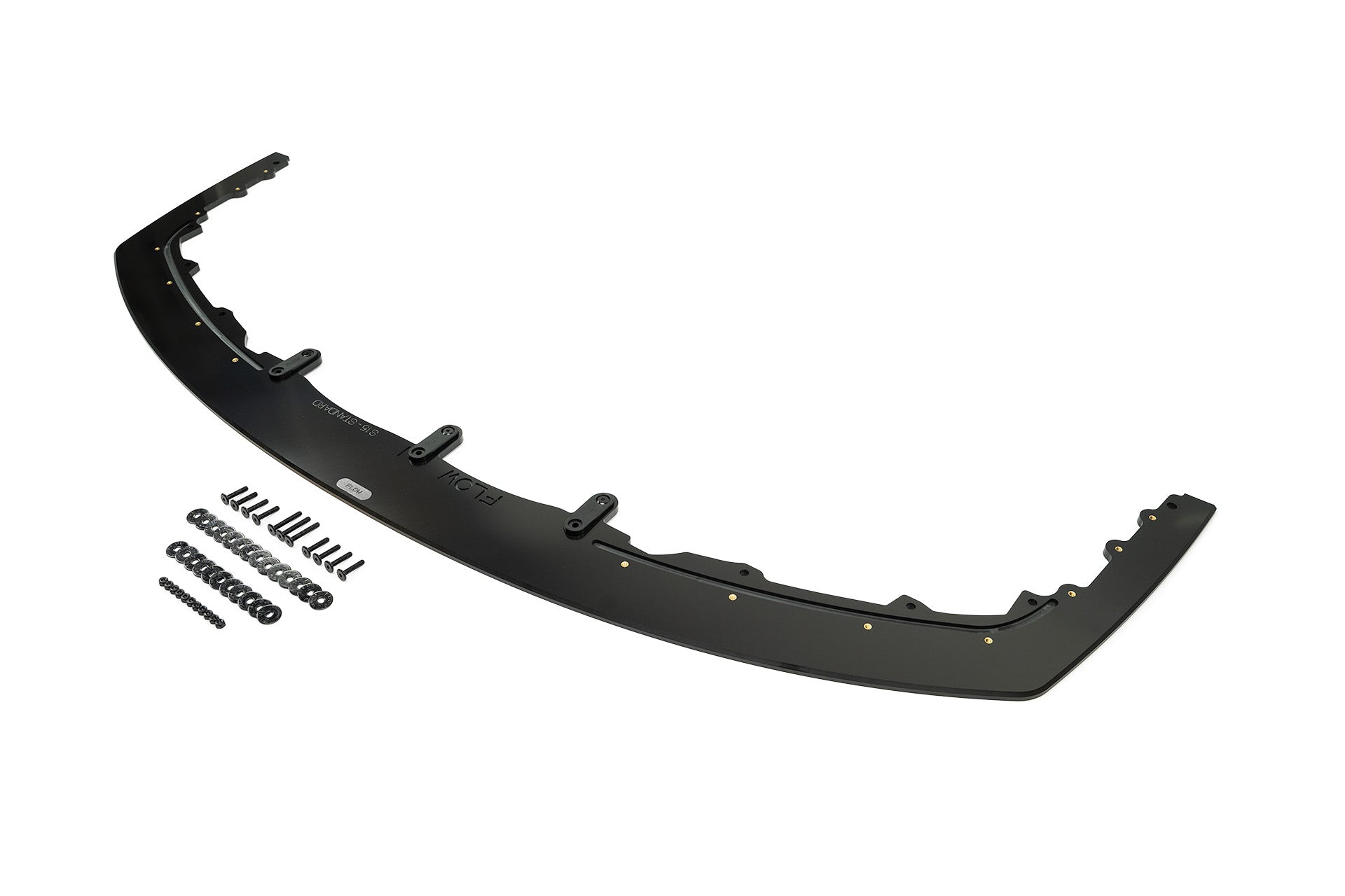 DEMO STOCK - S15 / 200SX Front Lip Splitter (For Standard Front Bar) - GLOSS BLACK