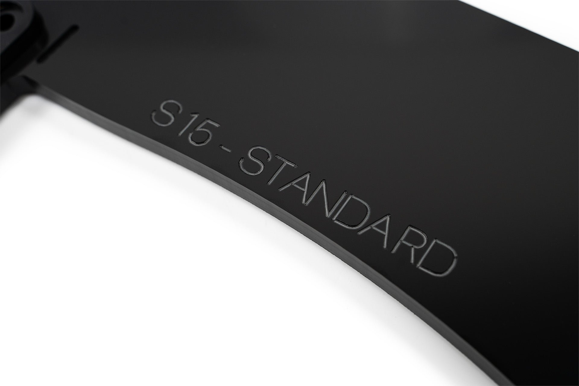 DEMO STOCK - S15 / 200SX Front Lip Splitter (For Standard Front Bar) - GLOSS BLACK