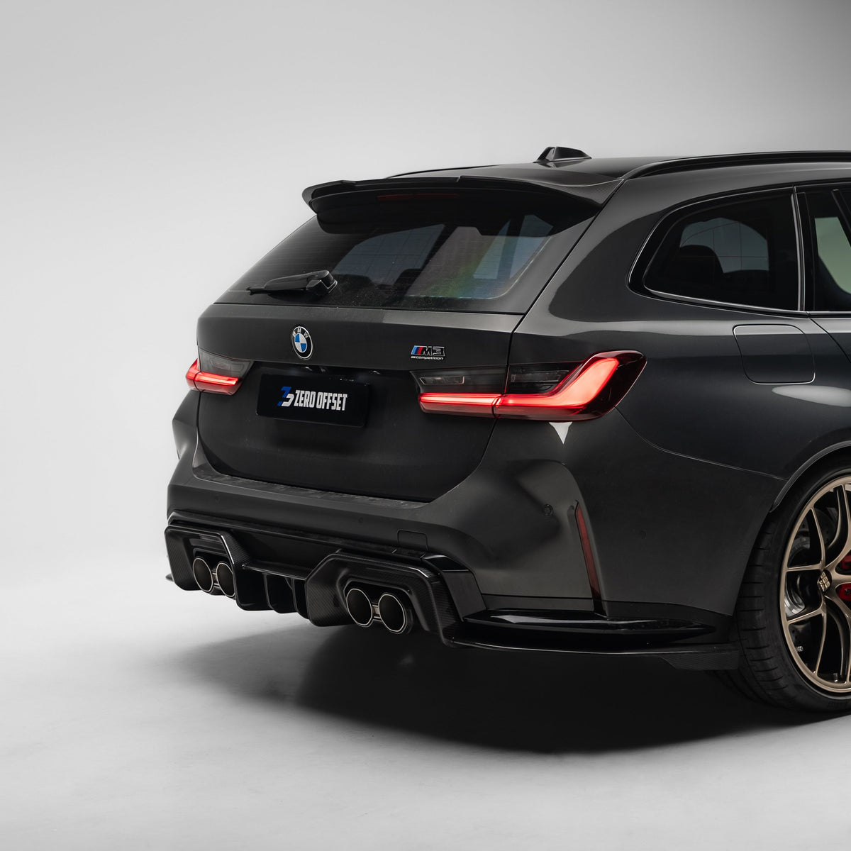 BMW G80 G81 M3 Dry Carbon Fiber Rear Diffuser V1 2020+