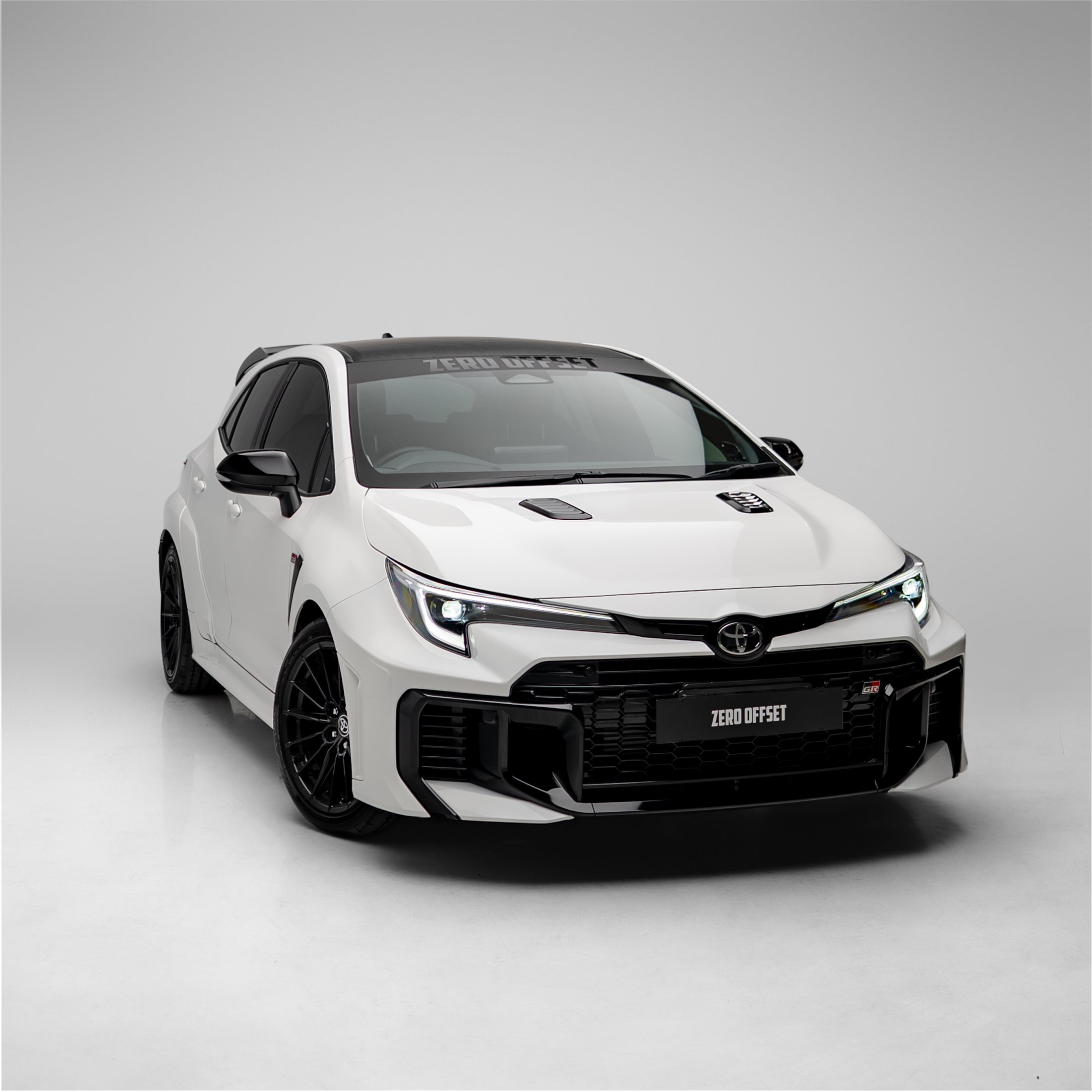 Limited Edition Zero Offset Window Banners - Matte Black / Satin Black