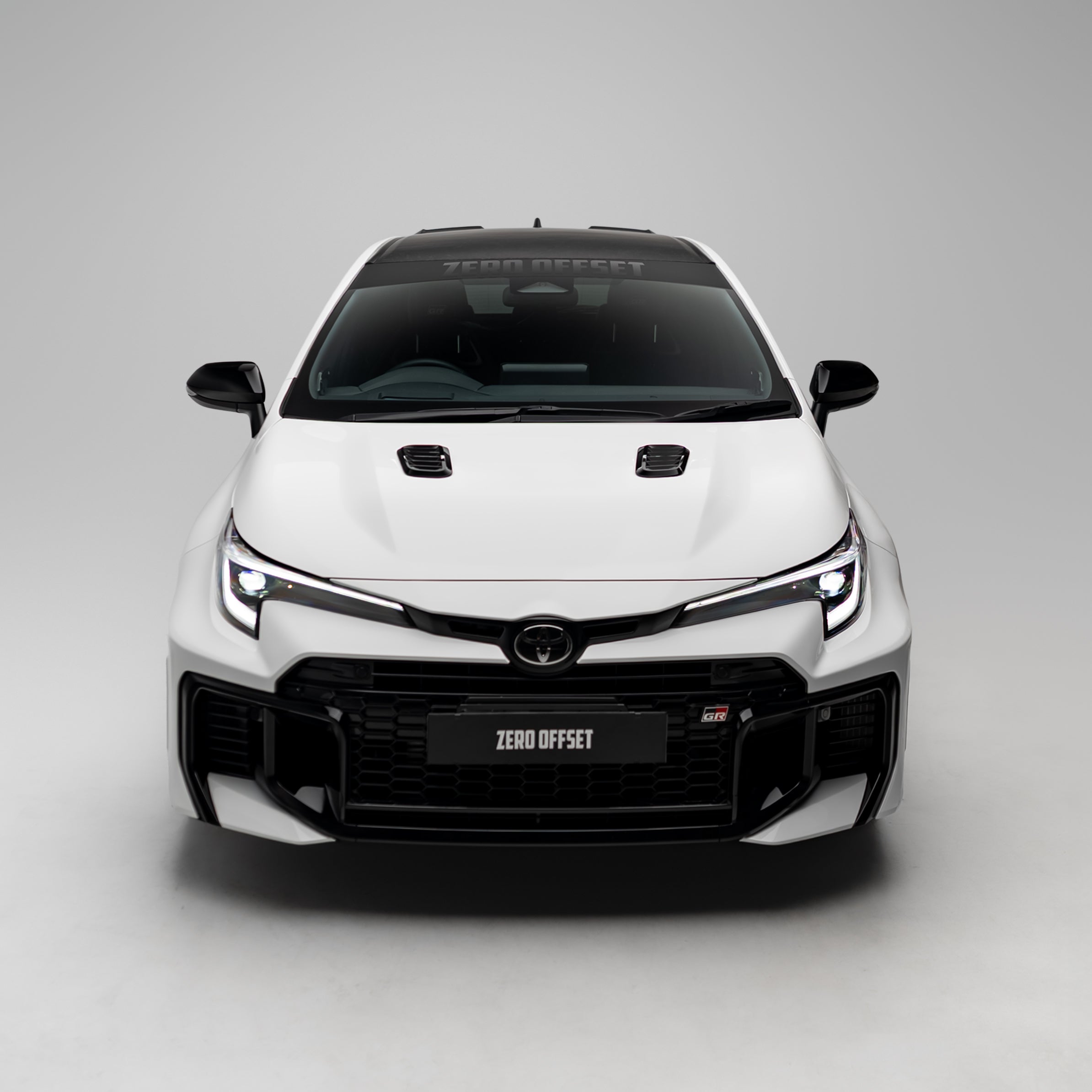 Limited Edition Zero Offset Window Banners - Matte Black / Satin Black