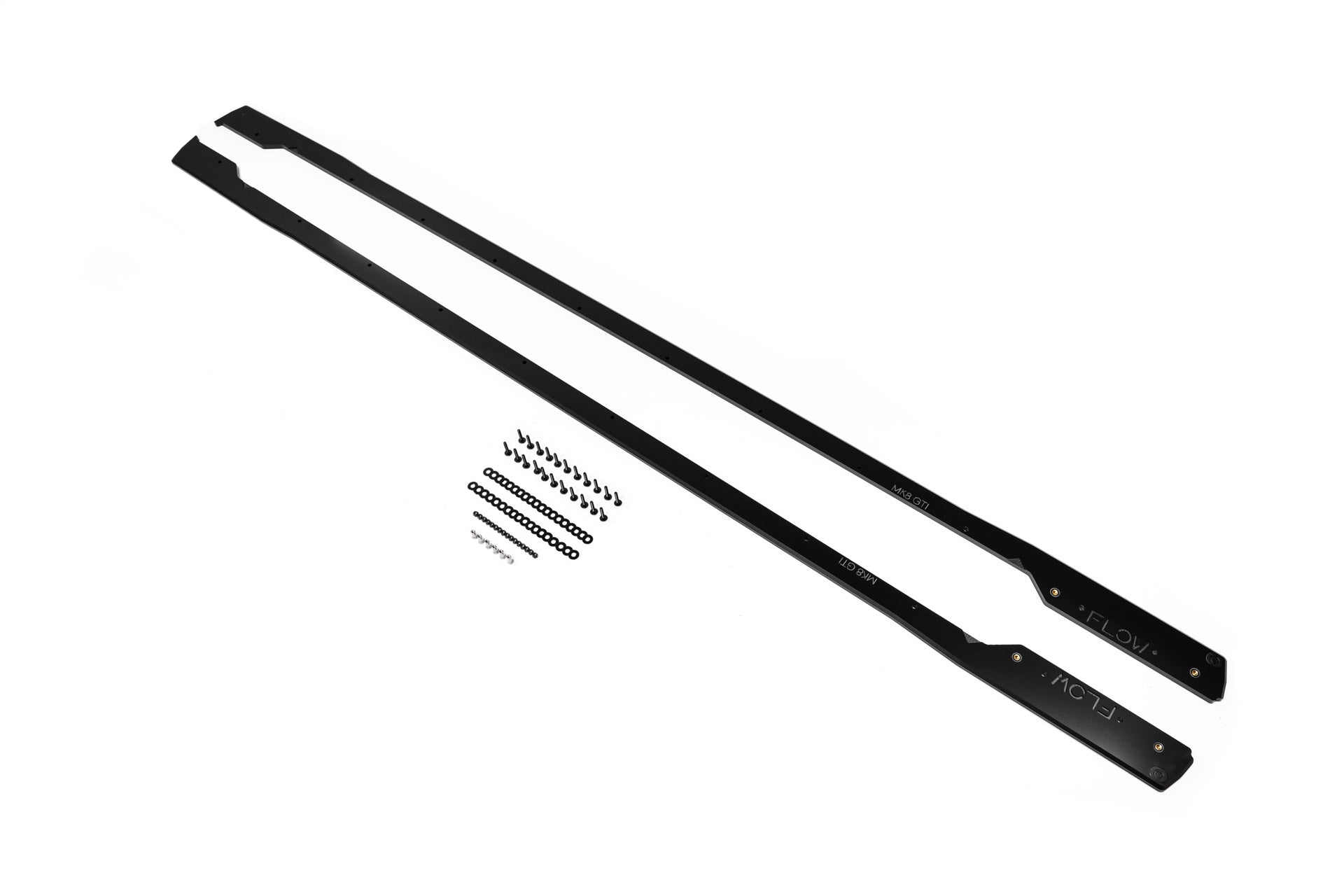 DISCONTINUED SANDED MATTE FINISH - MK8 Golf GTI Side Skirt Splitters (Pair)