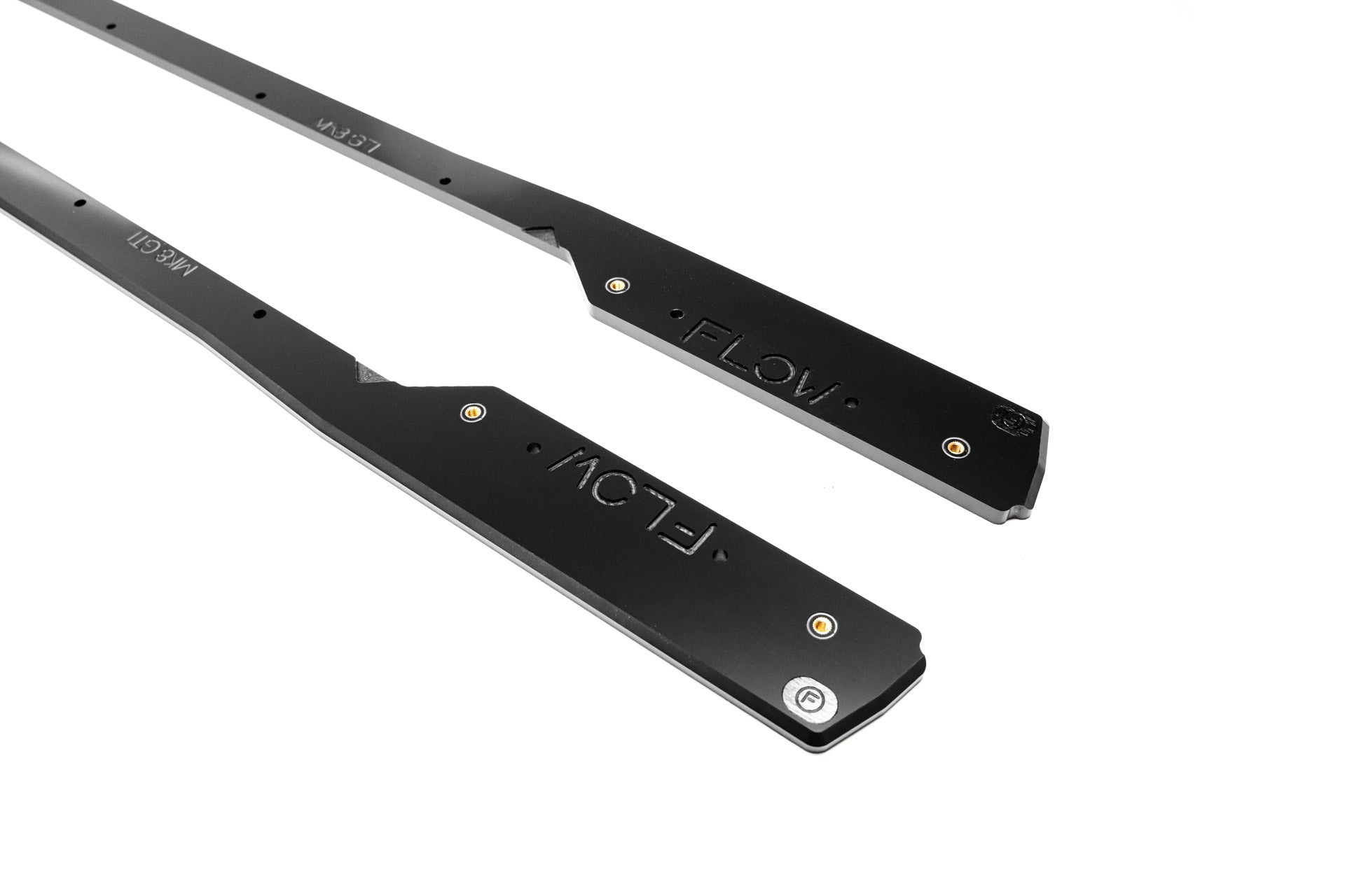 DEMO STOCK - MK8 Golf GTI Side Skirt Splitters (Pair) - GLOSS BLACK