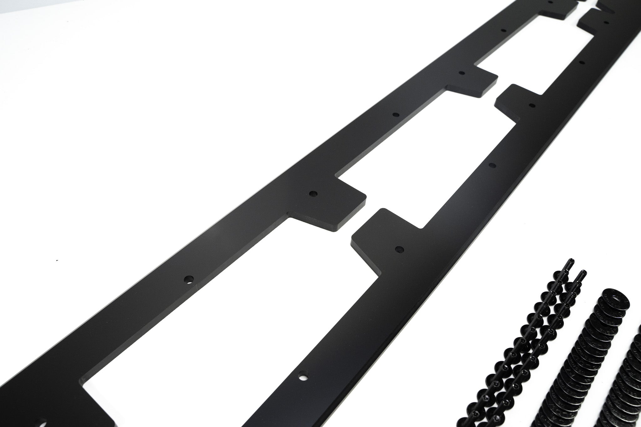 RETURNED STOCK - VA WRX & STI Side Skirt Splitters (Pair) - TEXTURED MATTE BLACK