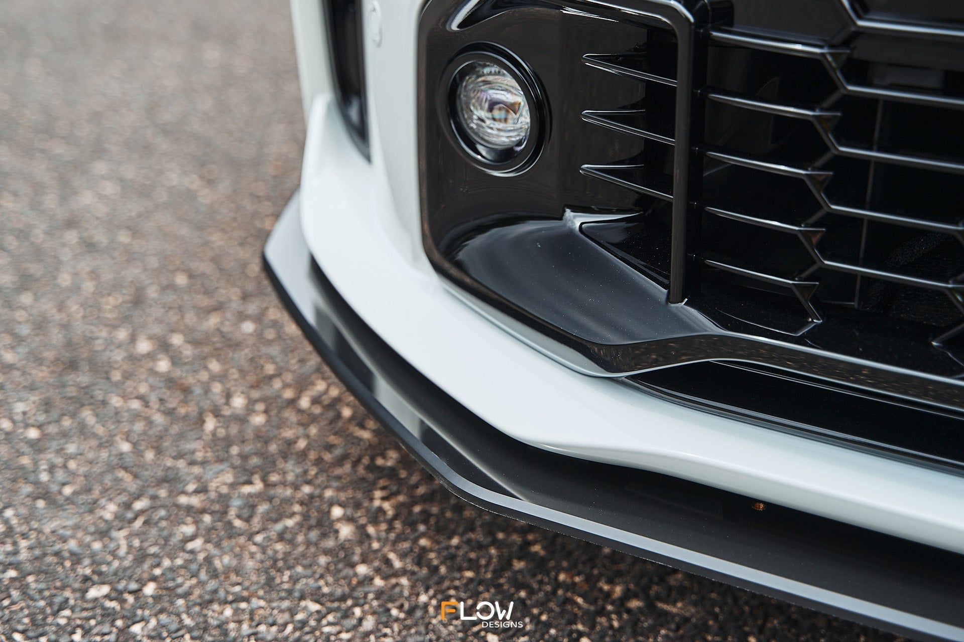 DEMO STOCK - Corolla GR Chassis Mounted Front Lip Splitter (GLOSS)
