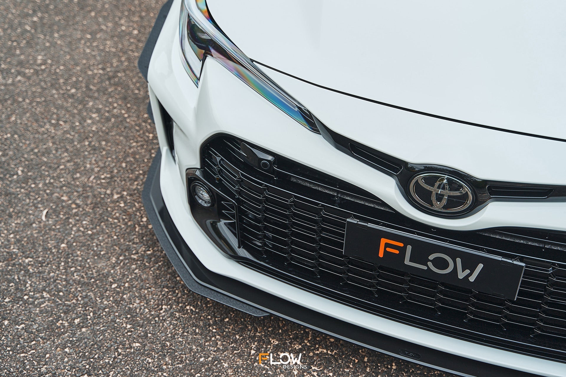 DEMO STOCK - Corolla GR Chassis Mounted Front Lip Splitter (GLOSS)