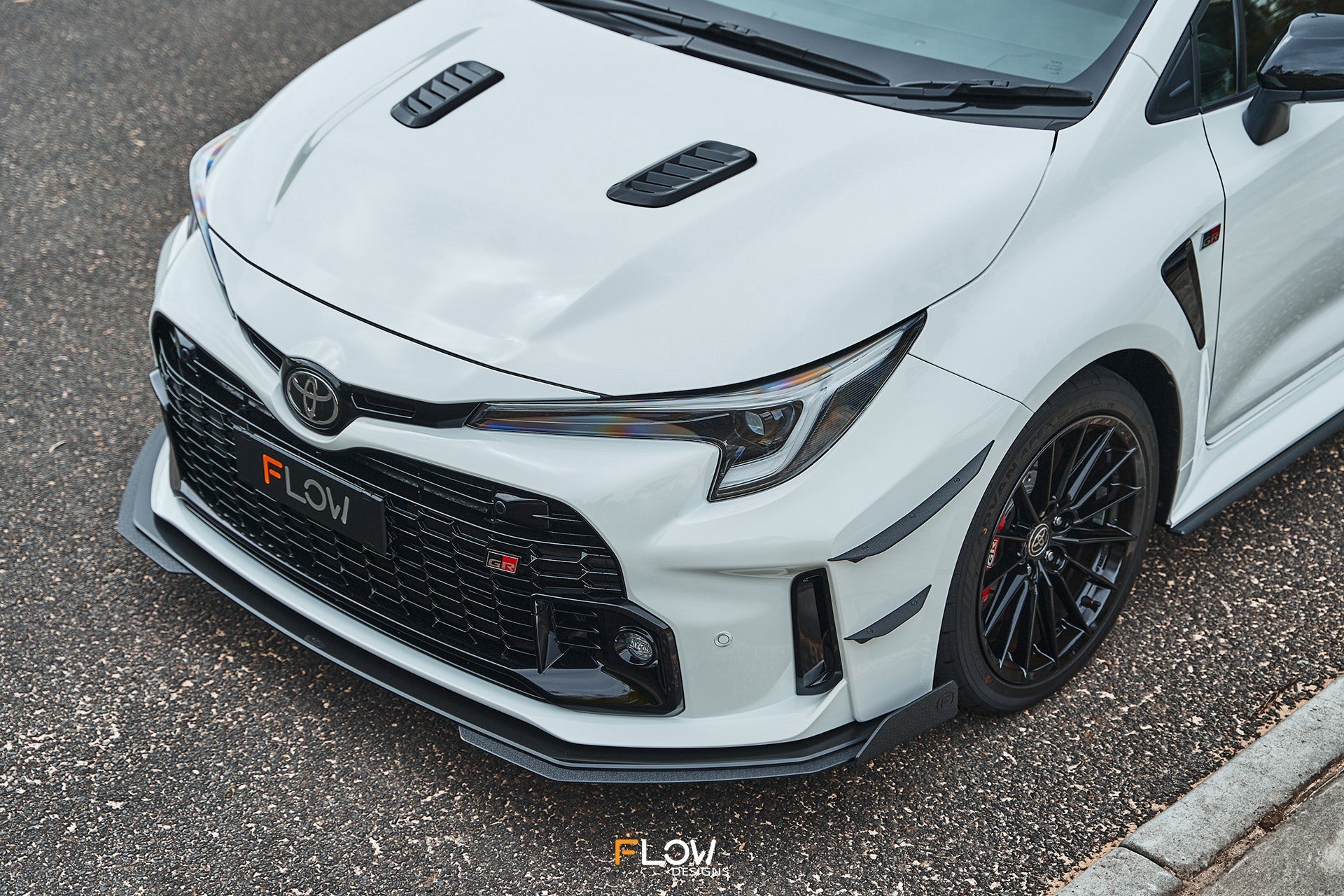 RETURNED STOCK - Corolla GR Chassis Mounted Front Lip Splitter (GLOSS)