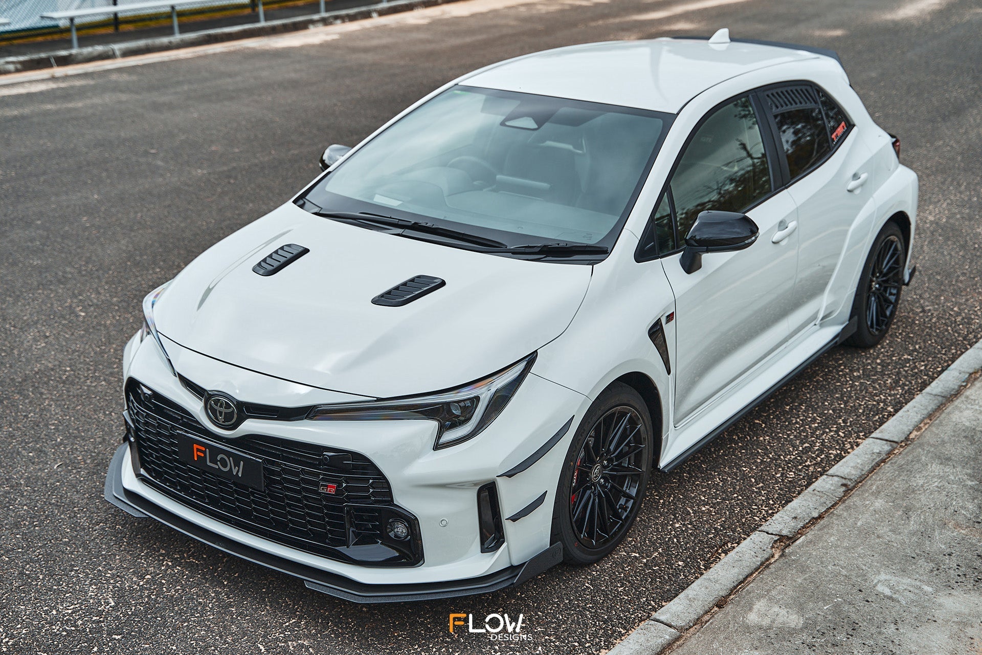 RETURNED STOCK - Corolla GR Chassis Mounted Front Lip Splitter (GLOSS)