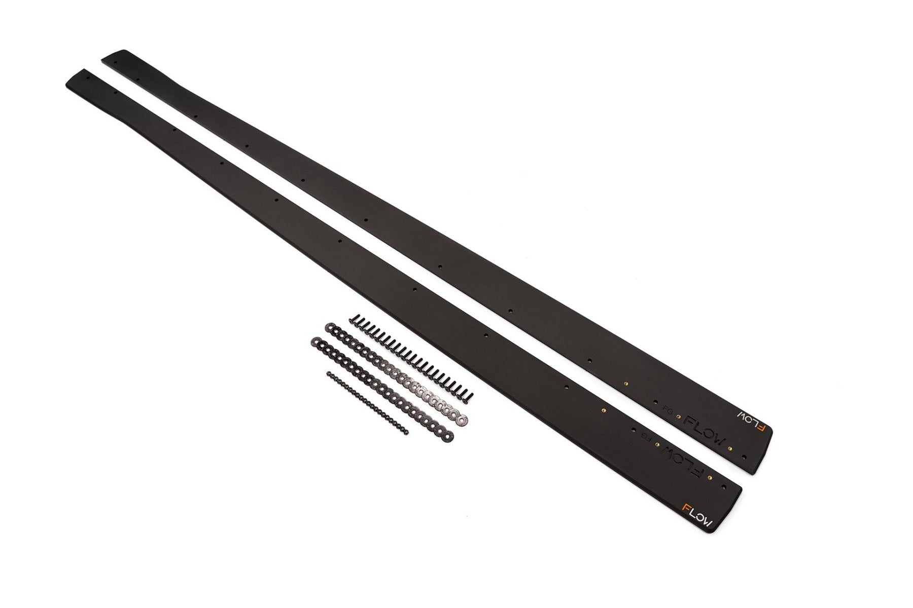 EX-DISPLAY - MK1 Falcon FG Side Skirt Splitters (Pair) - GLOSS BLACK