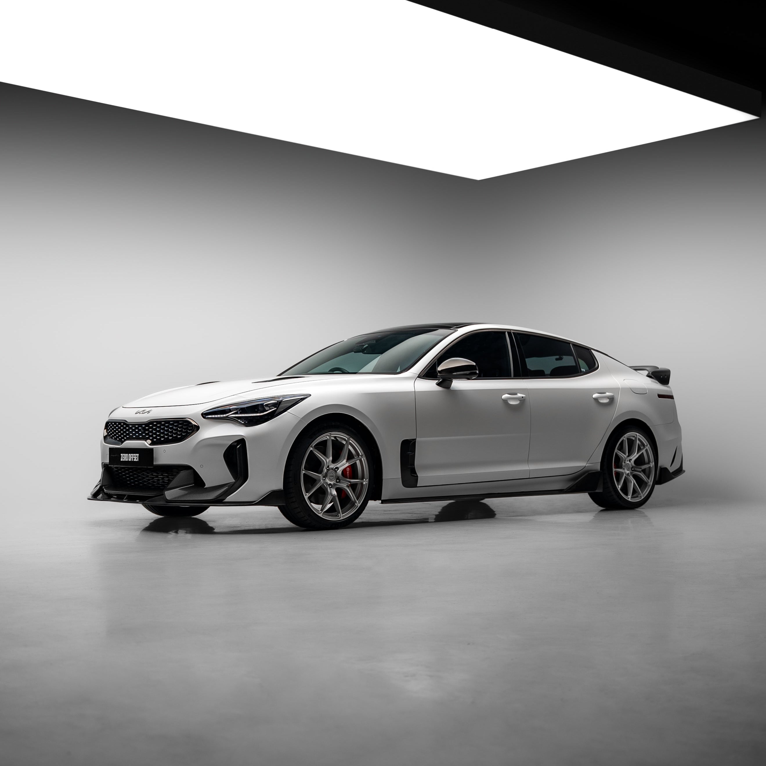 Kia Stinger Carbon Fiber Side Skirts V3 2018-2023