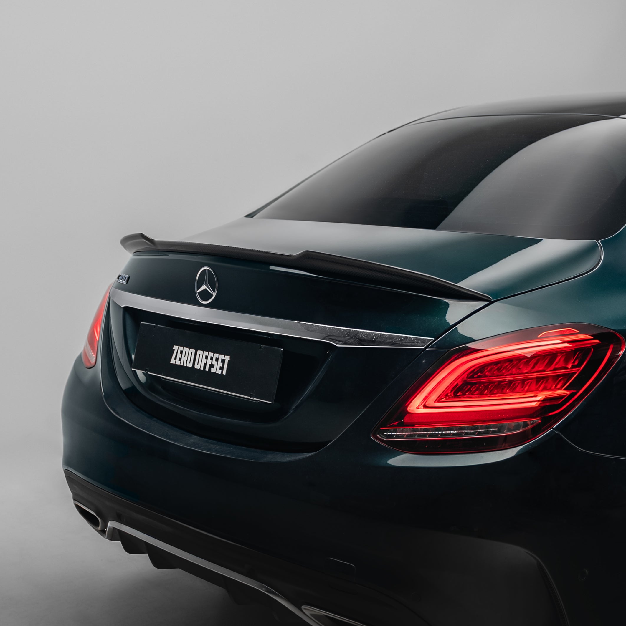 X-Style Pre Pregged Dry Carbon Fiber Spoiler for Mercedes-Benz  C Class W205 Sedan 2018+