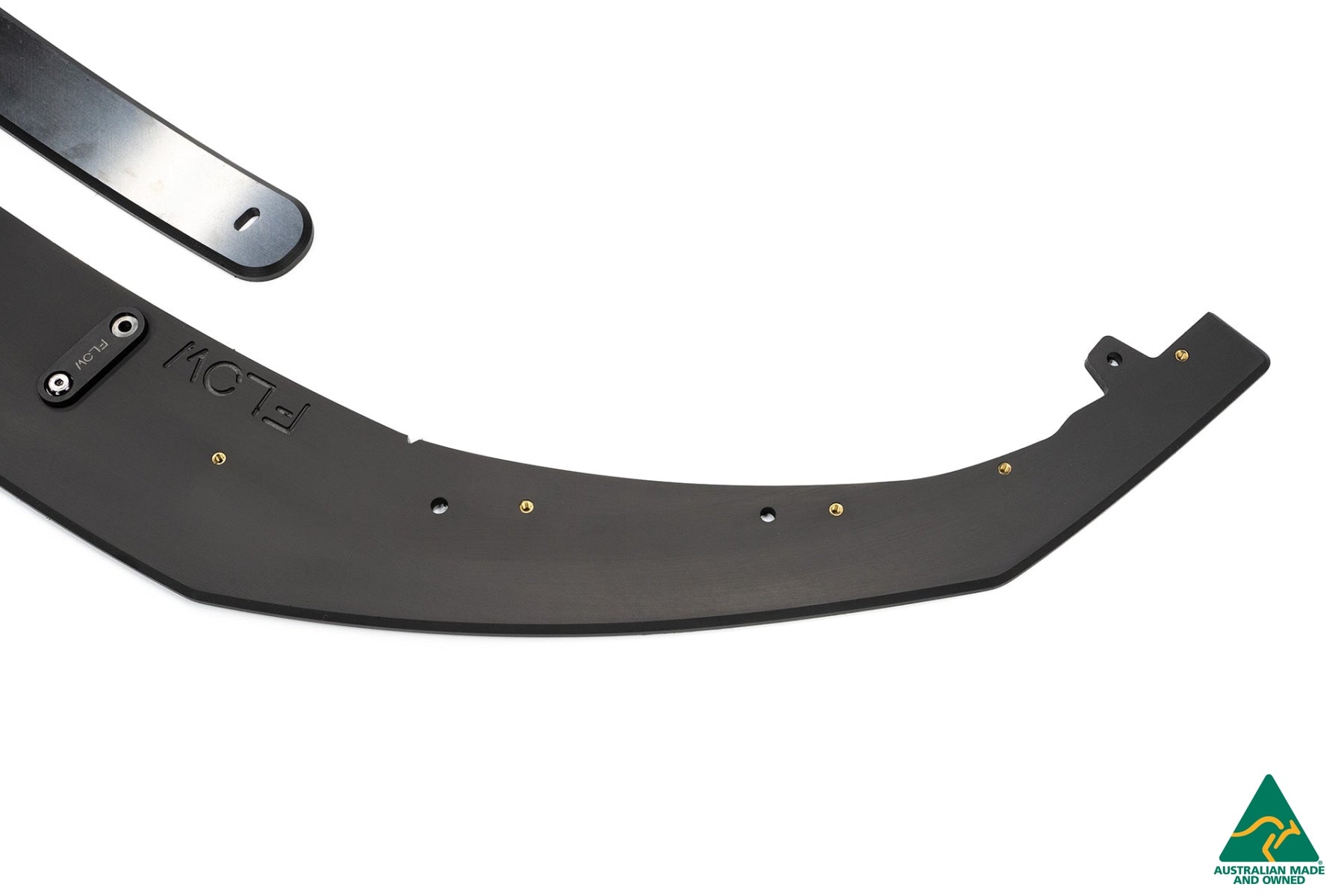 DISCONTINUED SANDED MATTE FINISH - i30 Hatch PD1, PD2 2018-2020 Front Lip Splitter & Mounting Brace