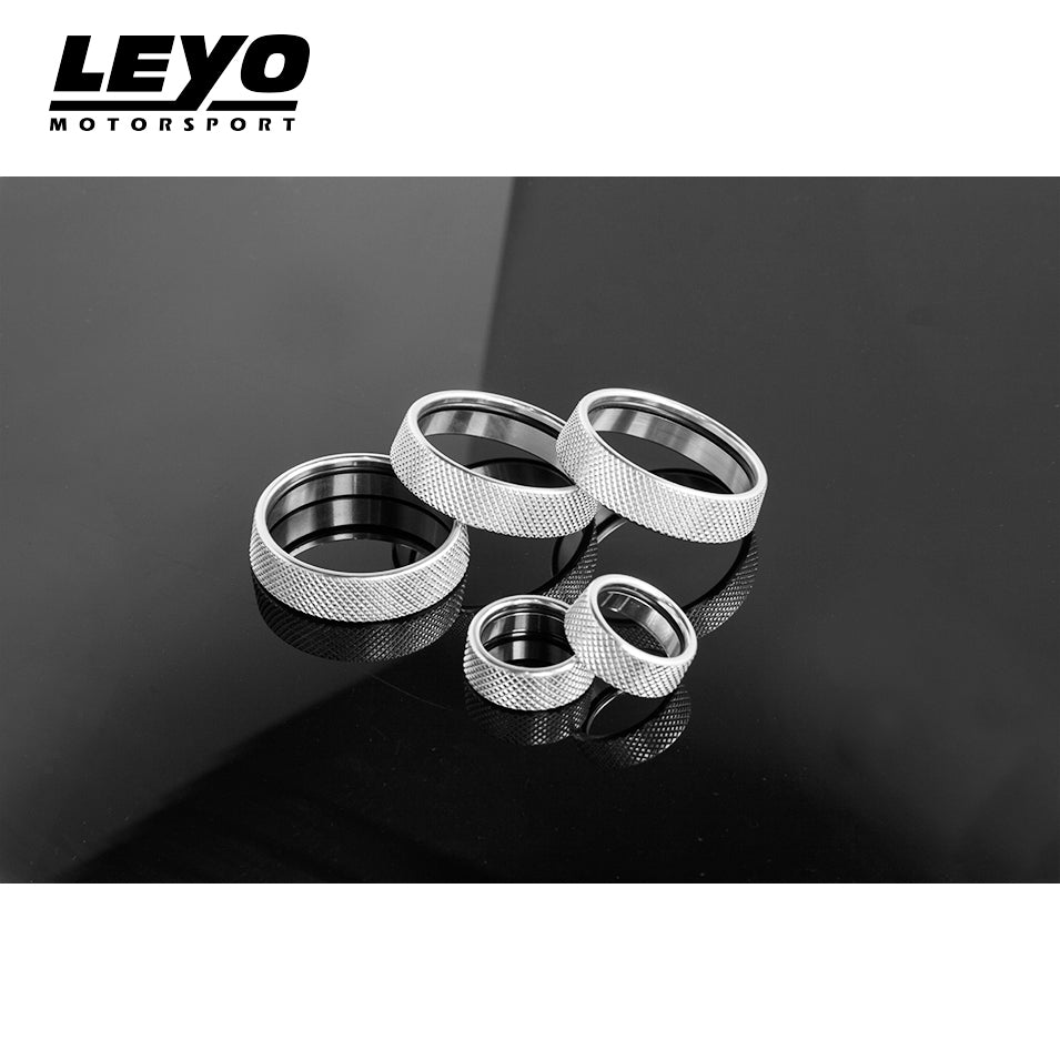 Billet Aluminum Knobs 5PC (Silver) - Volkswagen