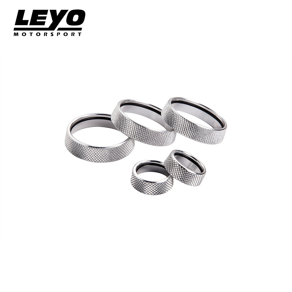 Billet Aluminum Knobs 5PC (Silver) - Volkswagen