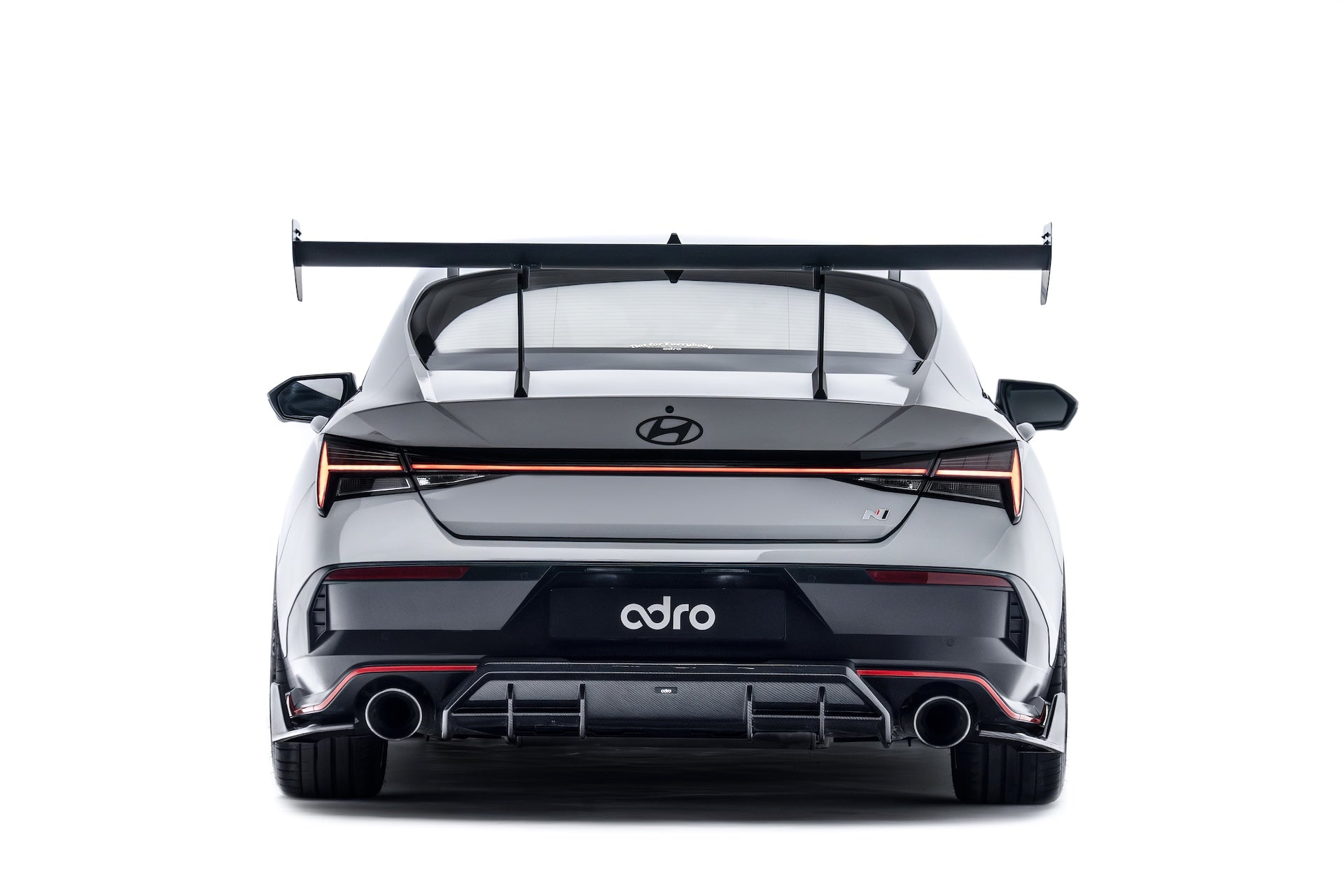 Final Edition Carbon Fiber Rear Wing for Hyundai i30N Sedan / Elantra N Facelift 2024+