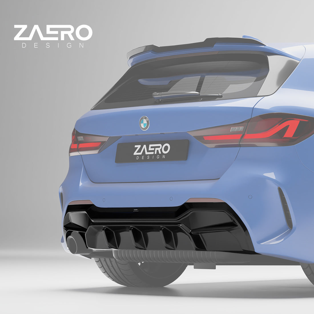 EVO-1 Diffuser for BMW 1 Series F40 (Pre-LCI) [Single Exit] 2020-2023