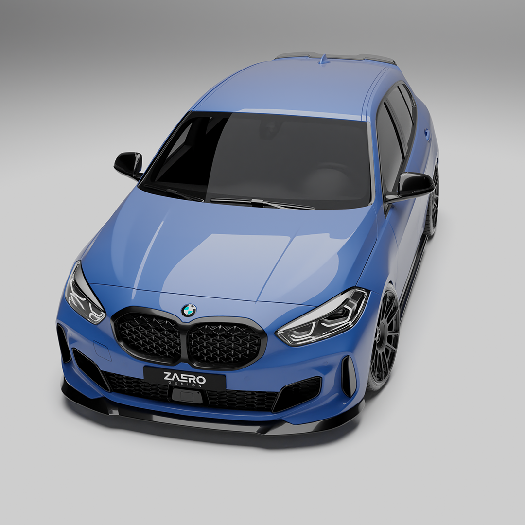 EVO-1 Front Lip/Splitter for BMW 1 Series F40 (Pre-LCI) 2020-2023