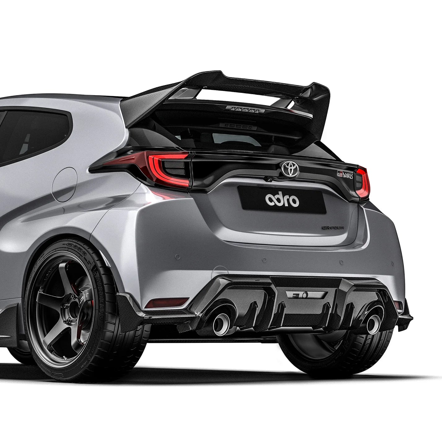 Carbon Fiber Spoiler for Toyota GR Yaris 2020+